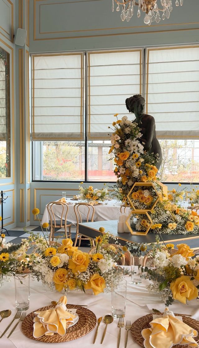 Featured photo from Mama to Bee Baby Shower in Yellow Florals at Annabelle Brasserie