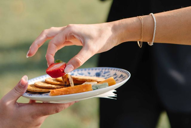 Featured photo from Inside This Elegant Gibson Island, MD Wedding with Lakeside Dining and Artfully Plated Courses