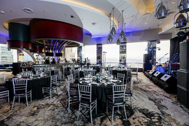 Featured photo from Step Into This 80th Birthday Party in Downtown LA with Dramatic Lighting and Skyline Views