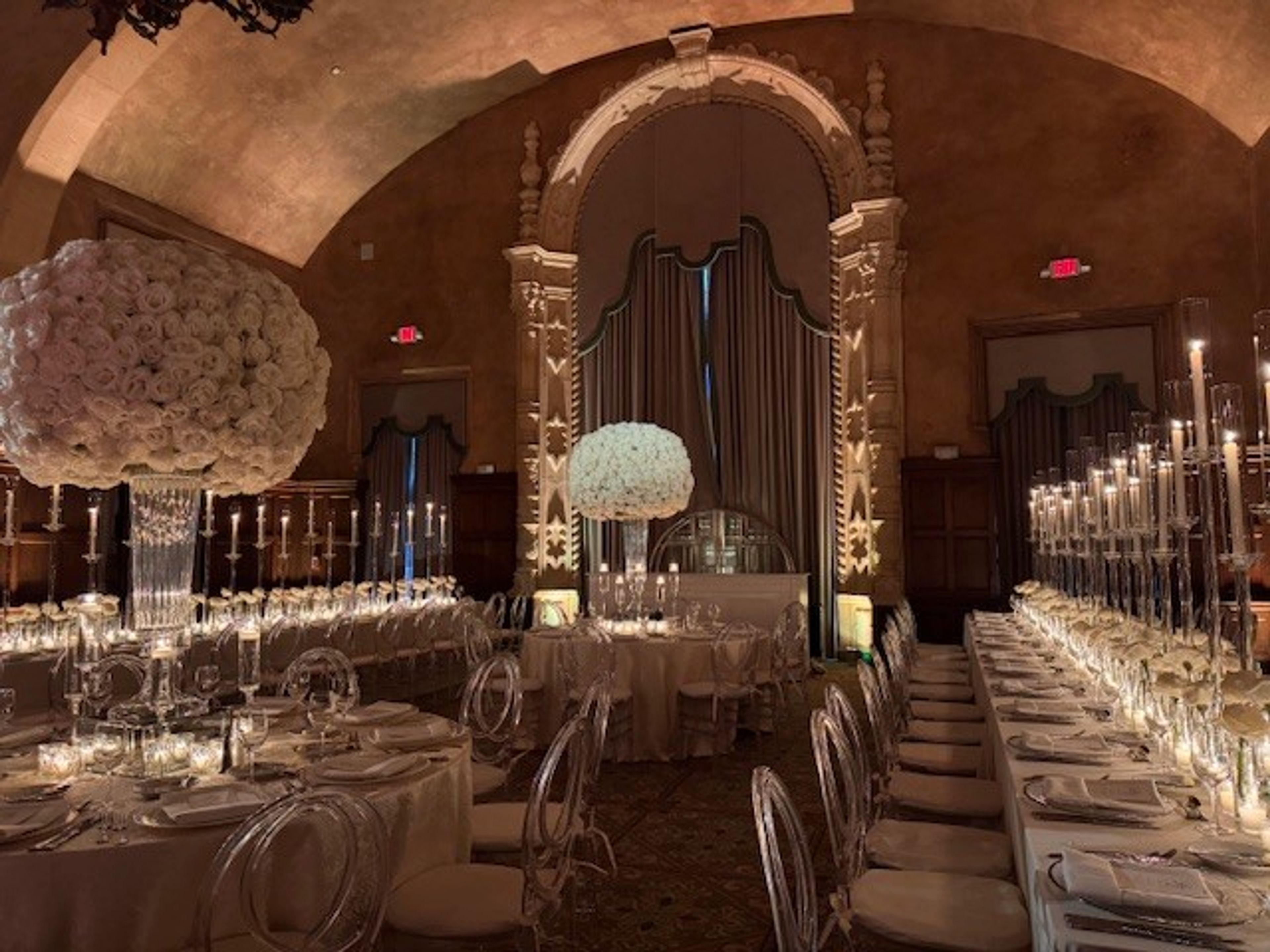 Granada Ballroom, an event space at Biltmore Hotel Miami Coral Gables