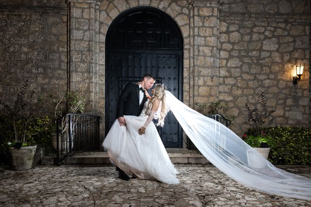 Featured photo from Alejandra and Christopher's Glamorous Miami Wedding