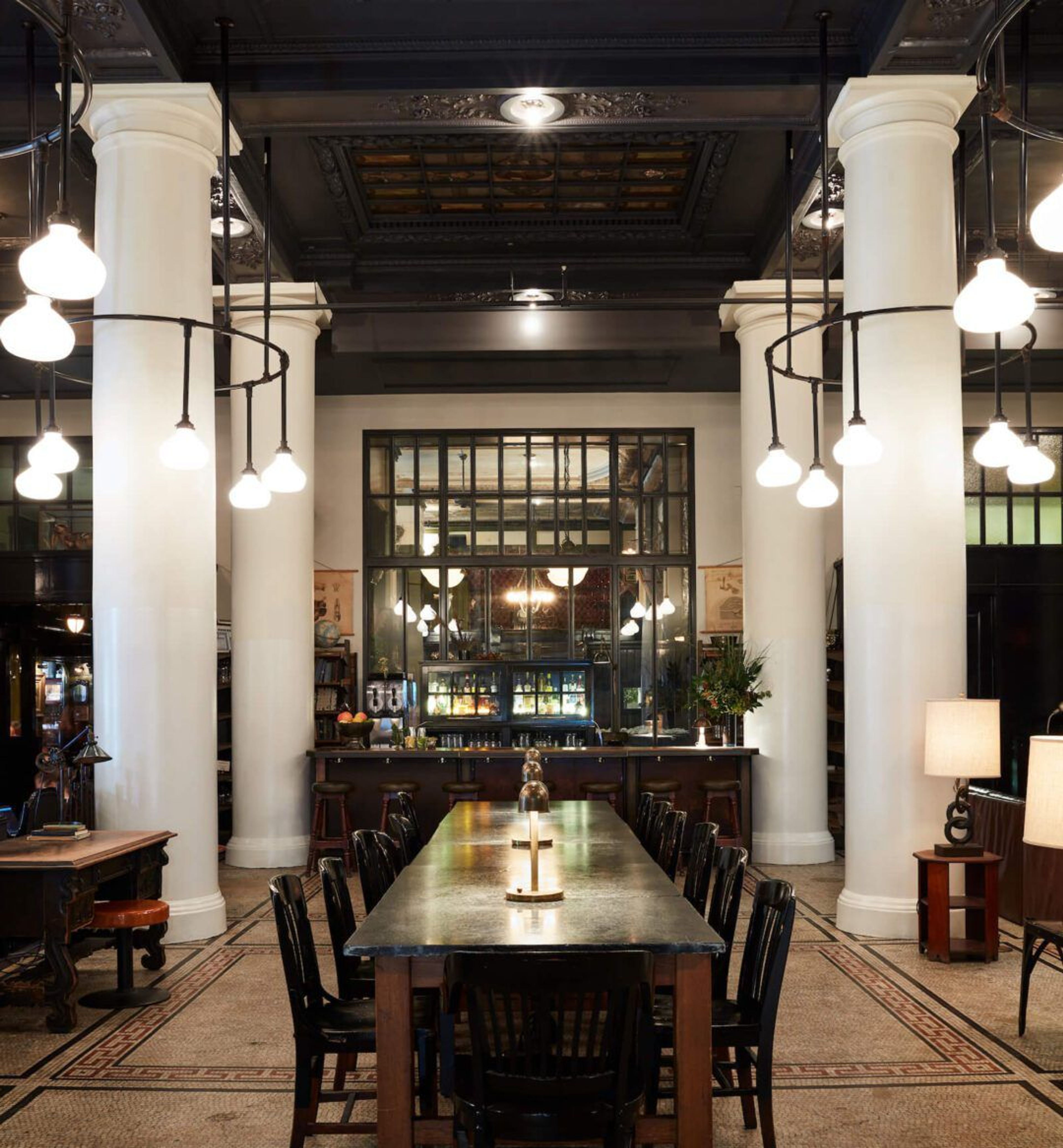 Lobby Bar, an event space at The Lobby Bar at Ace Hotel New York
