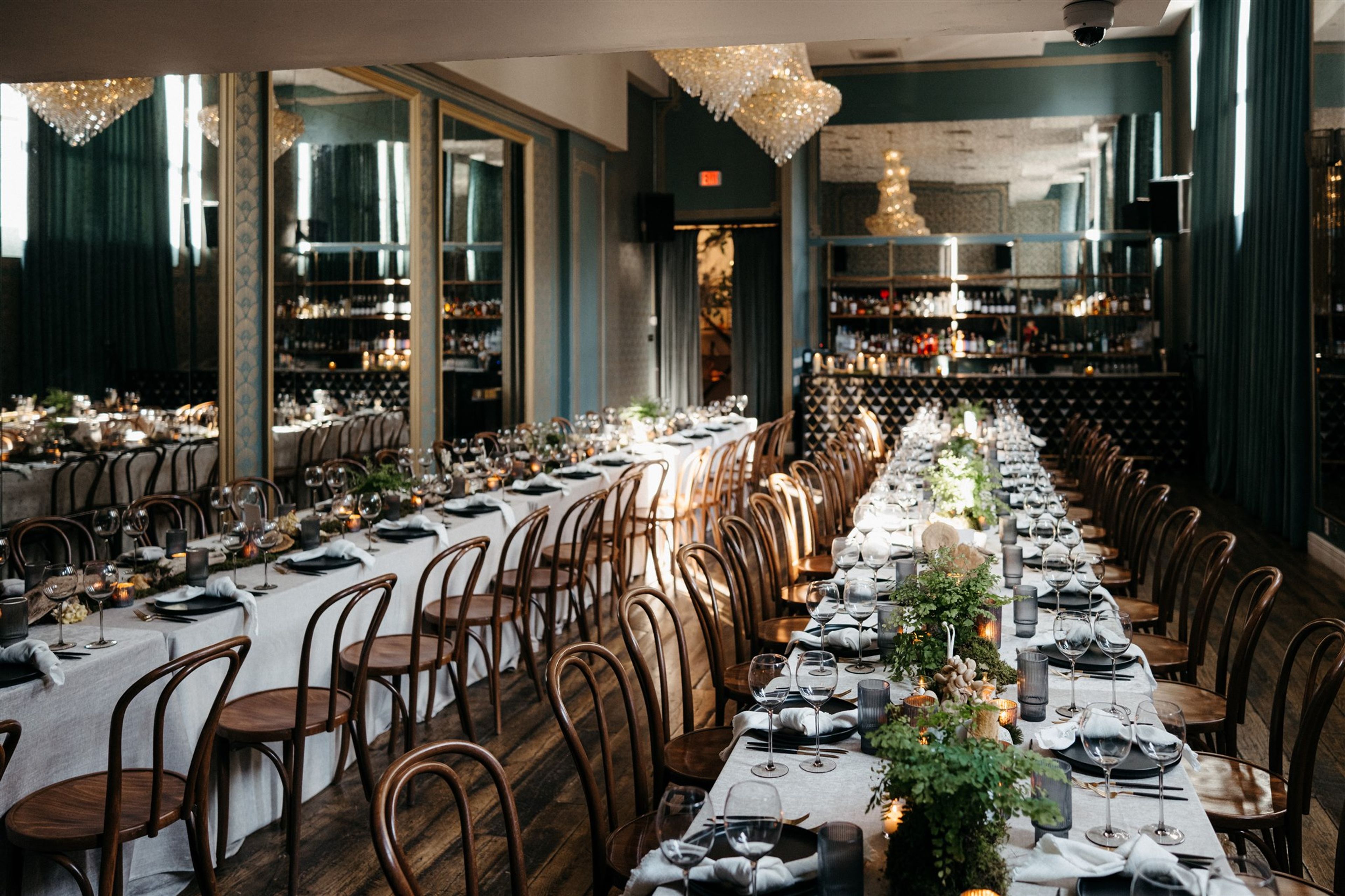 Mirror Bar, an event space at Arlo Williamsburg