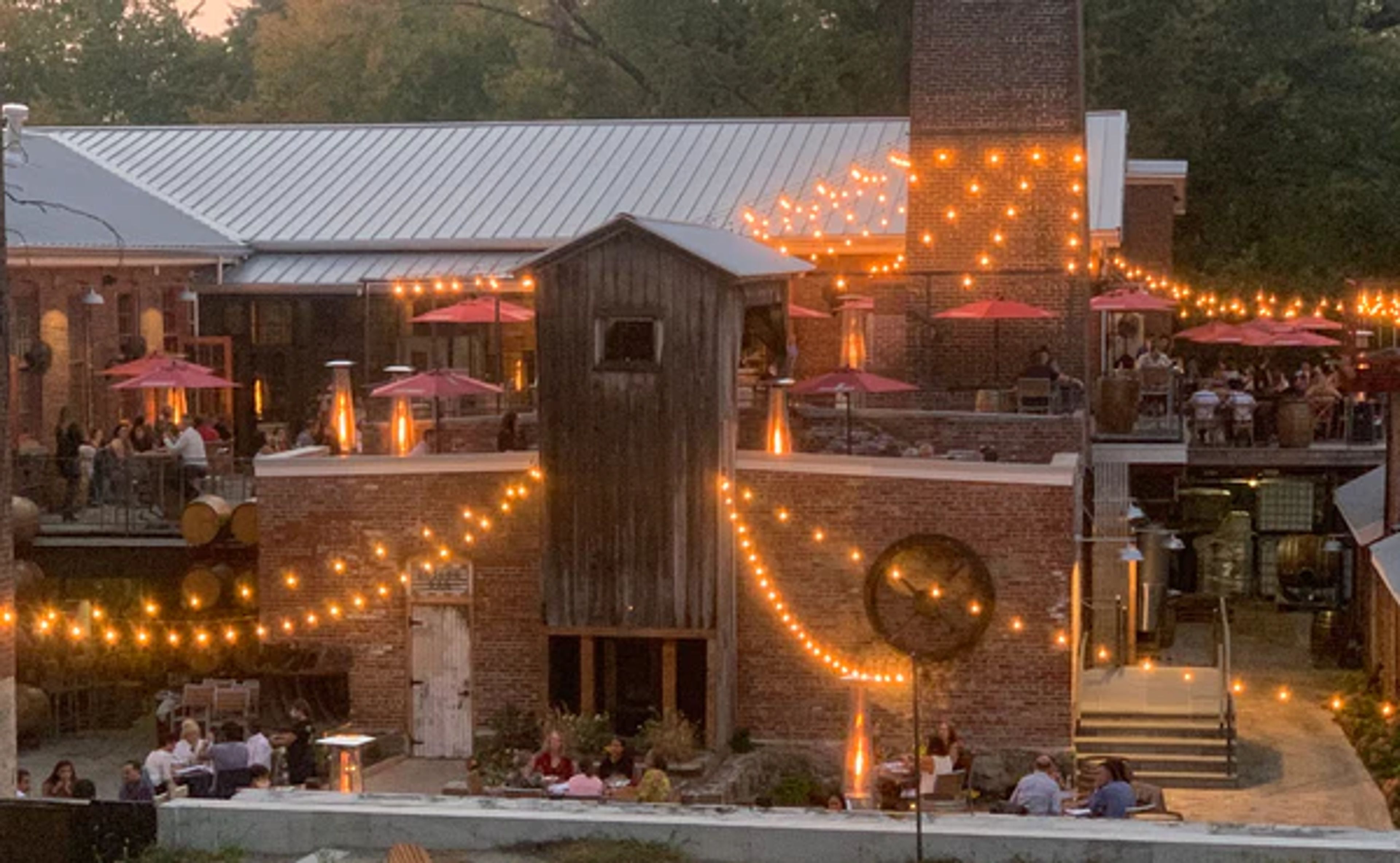 Courtyard, an event space at City Winery Hudson Valley