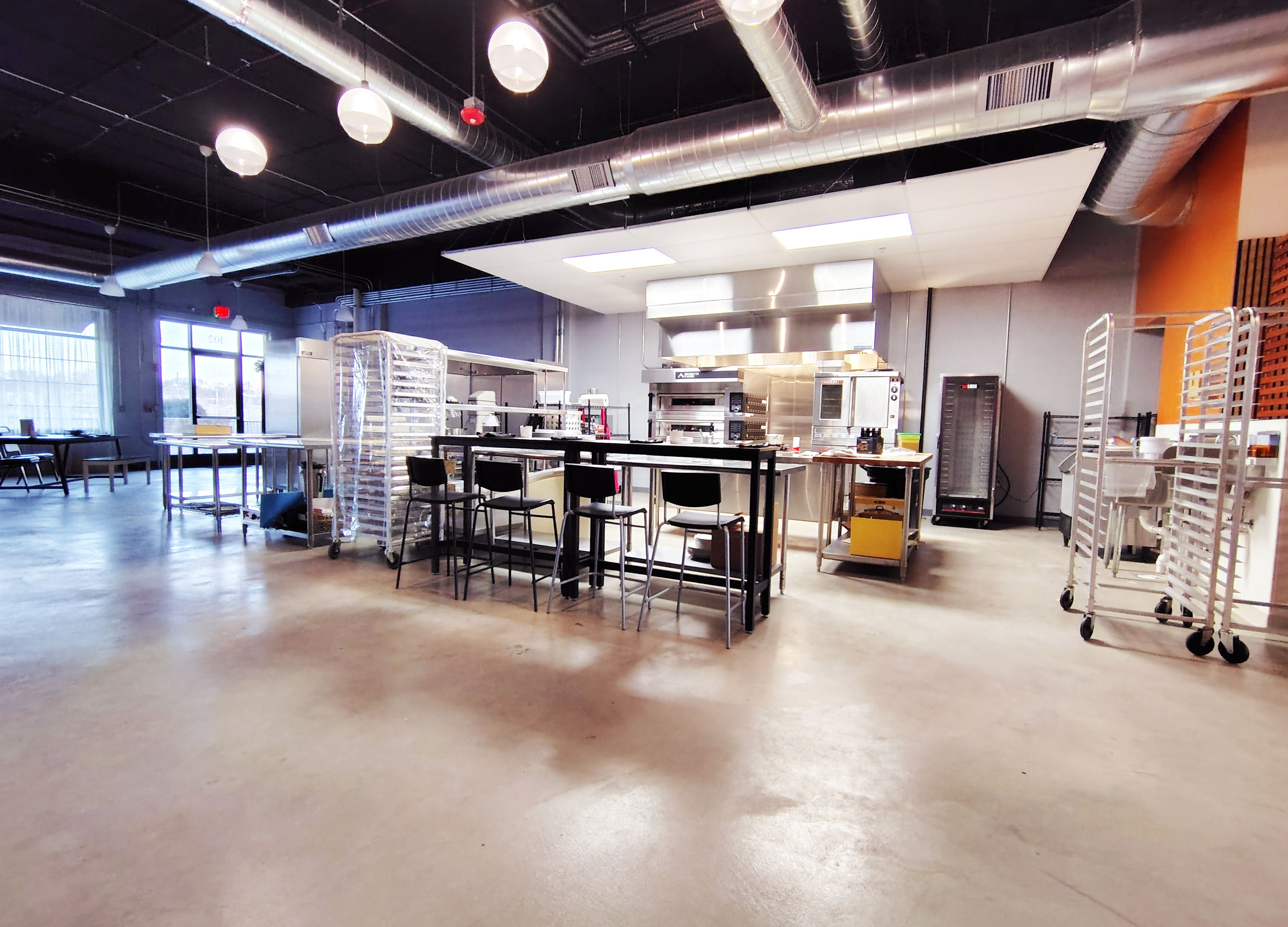 Commercial Kitchen, an event space at Brick+Hearth