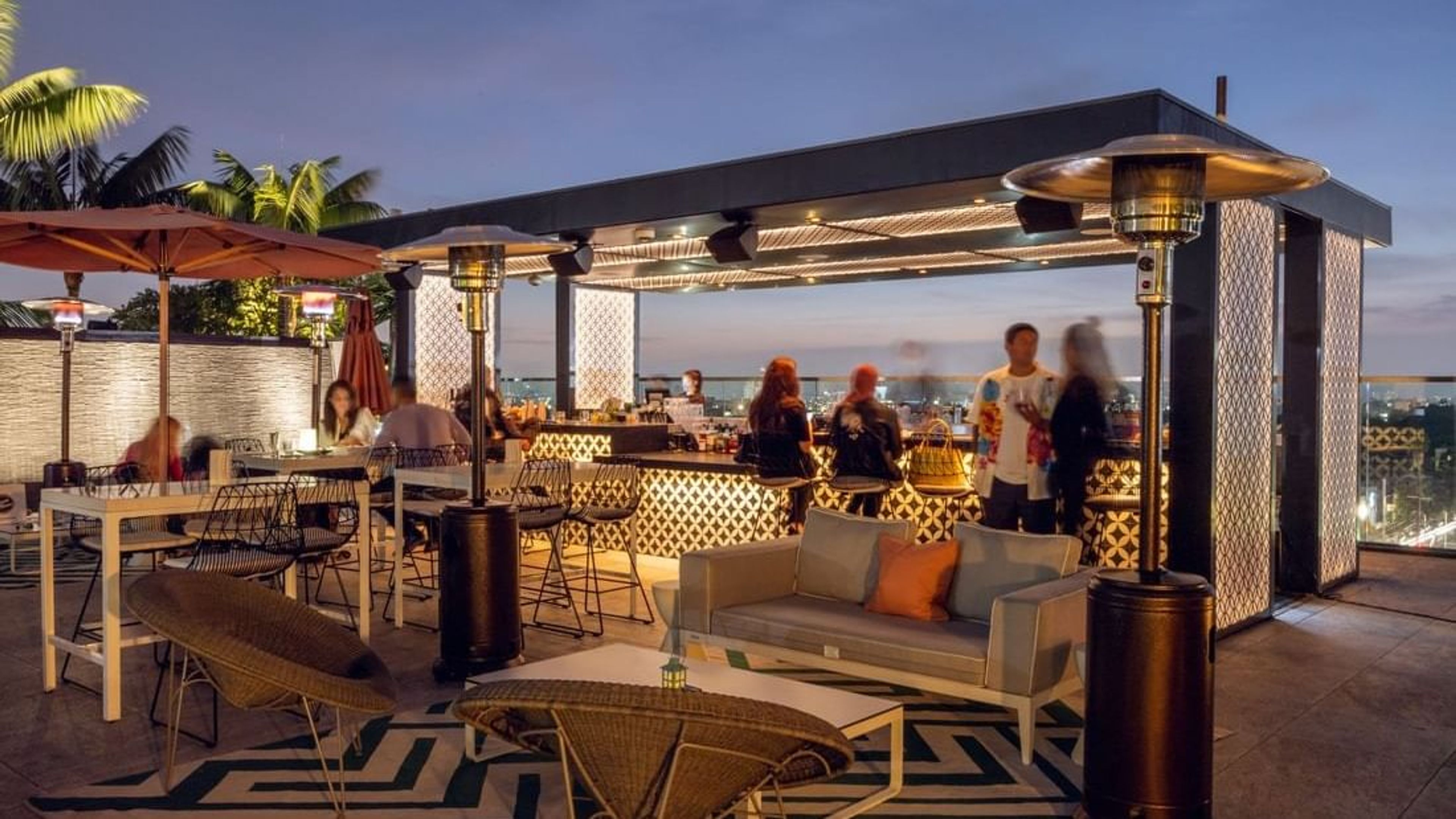 IO Rooftop Lounge, an event space at The Godfrey Hotel Hollywood