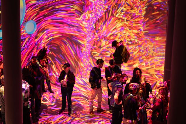 Featured photo from Inside This Immersive Corporate Event in New York City with Floor-to-Ceiling Digital Art Installations
