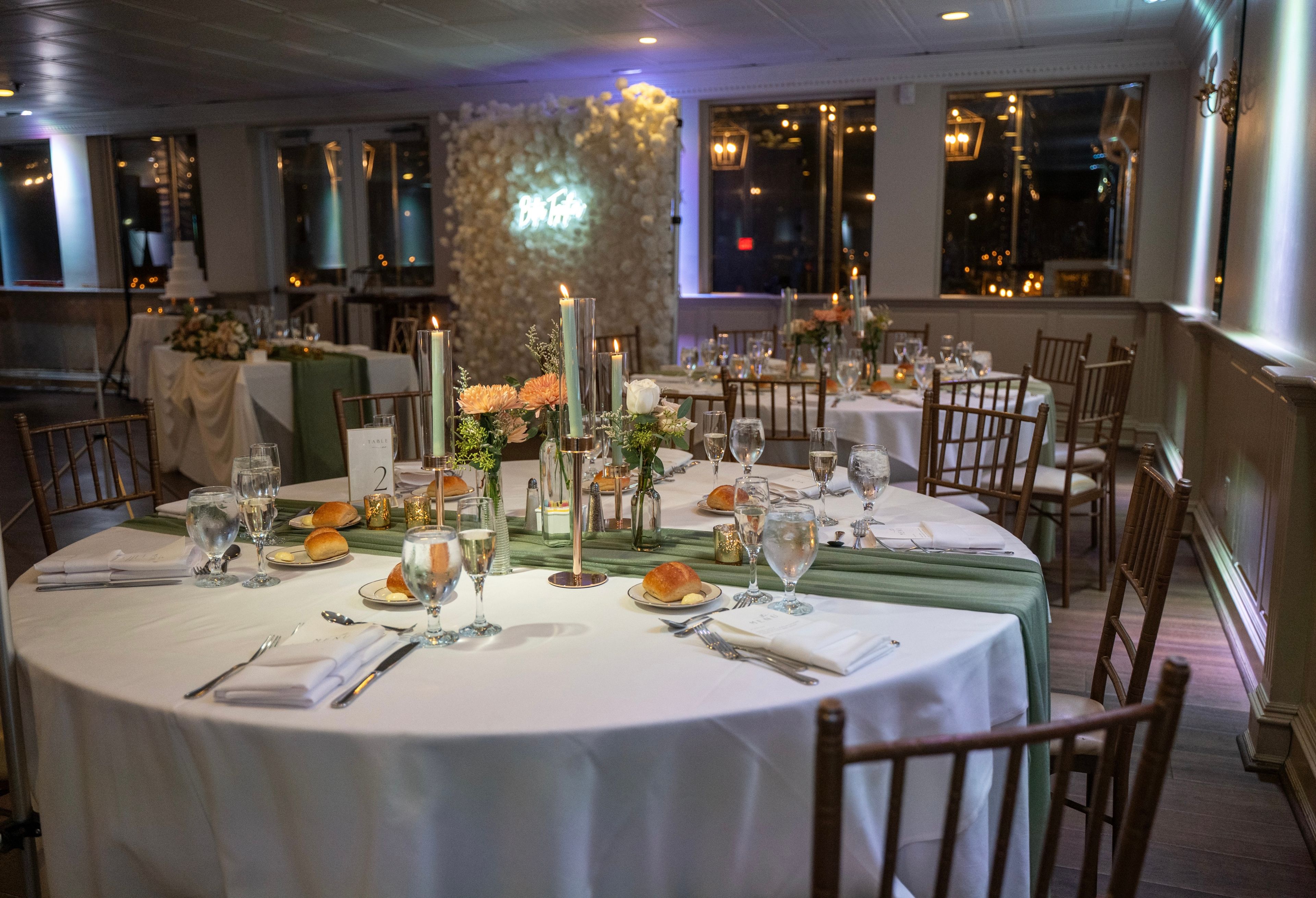 Ballroom, an event space at Essex Club