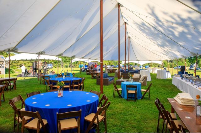 Featured photo from Explore This Summer Gala in Plymouth, MA with an Open-Air Tent and Garden Lawn Reception