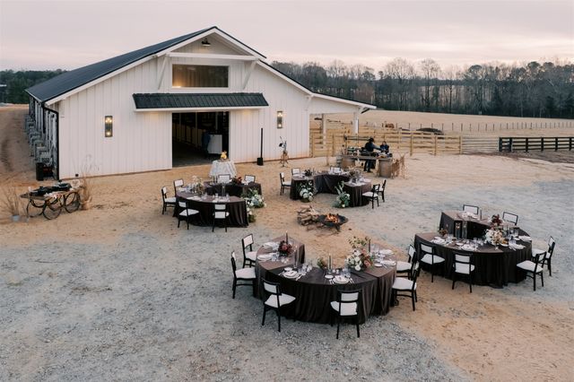 Featured photo from Elegant Outdoor Barn Wedding Reception at Lake Oconee