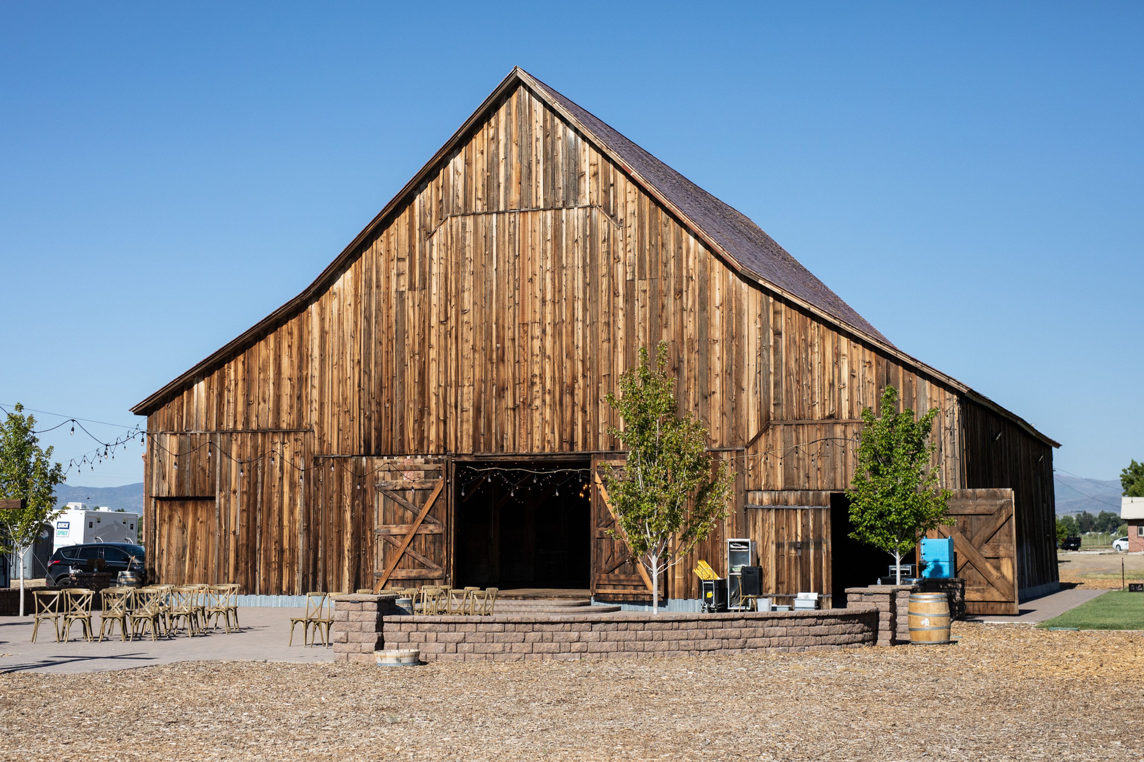 The Barn & Patio Area, an event space at Park Home Ranch
