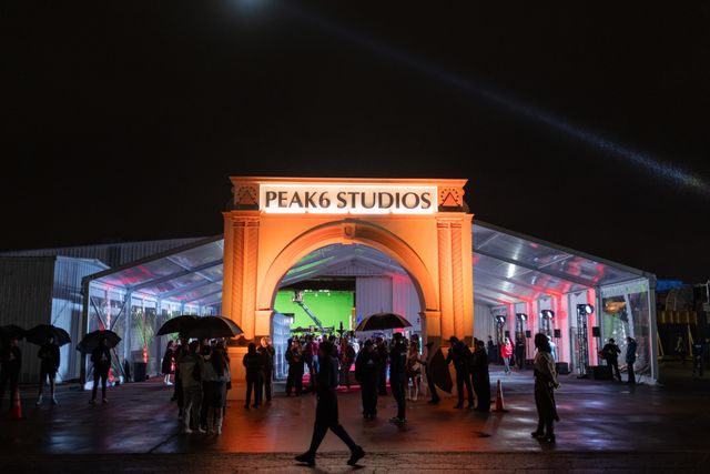 Featured photo from Celebrate This 1980s-Inspired Studio Takeover in Austin Featuring Iconic Film Worlds and Concert-Level Production