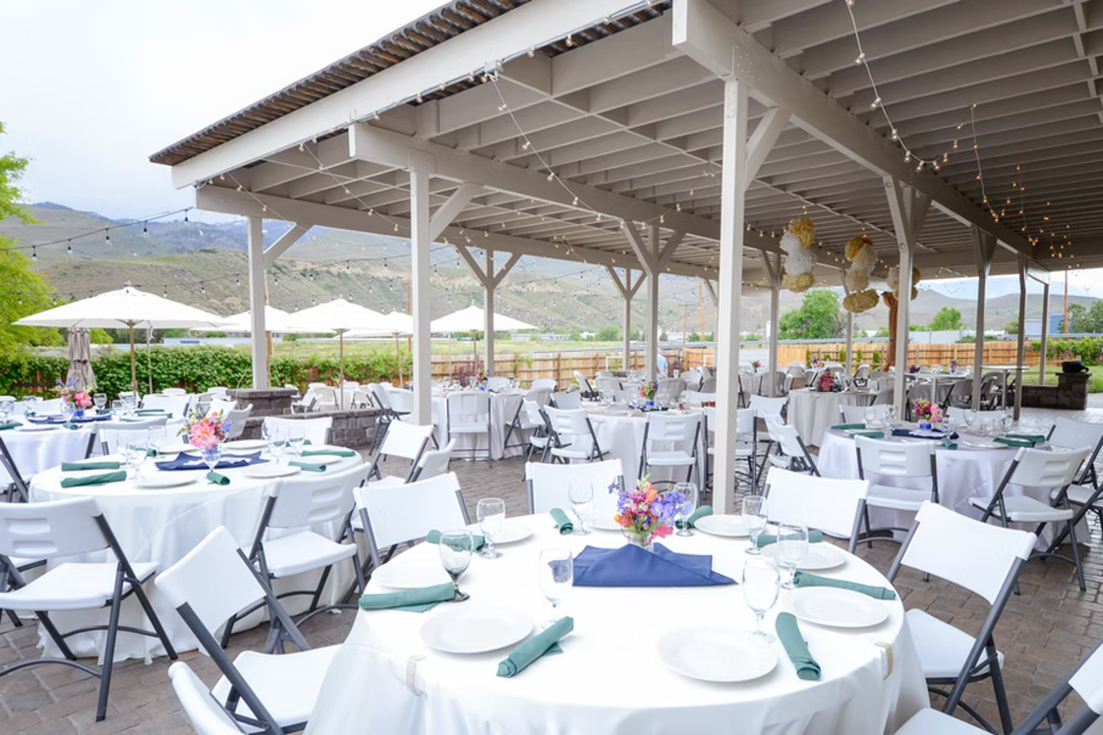 Patio, an event space at Lavender Ridge