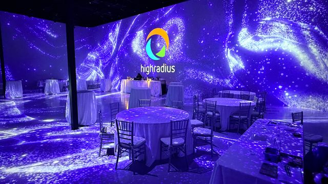 Featured photo from This Houston Corporate Event at a Cutting-Edge Digital Gallery Was Meant To Be with Panoramic Projection Displays