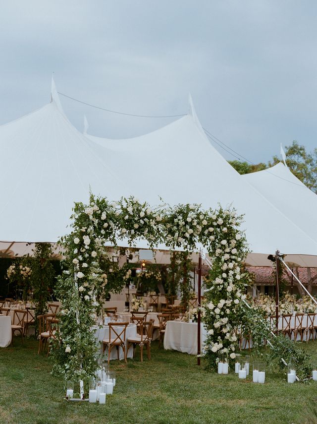 Featured photo from Wedding at The Inn at Rancho Santa Fe with a Sailcloth Tent and Olive Trees