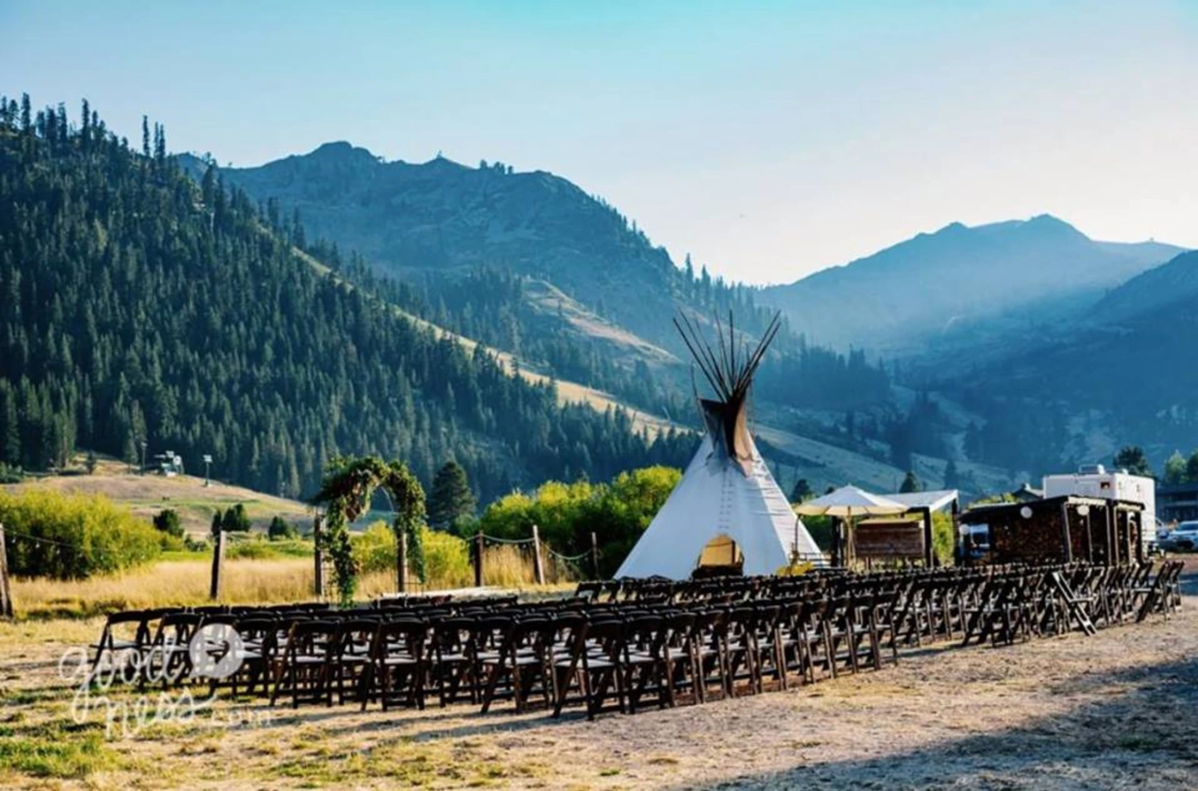 Outdoor Event Space, an event space at Olympic Valley Stables