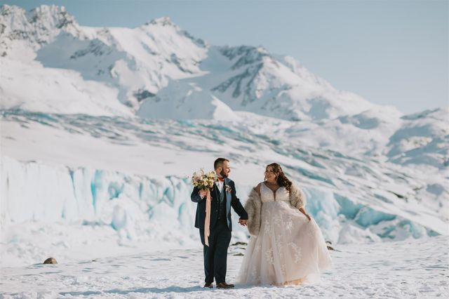 Featured photo from Alaska Elopement