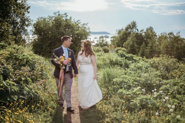 Featured photo from Alaska Summer Wedding