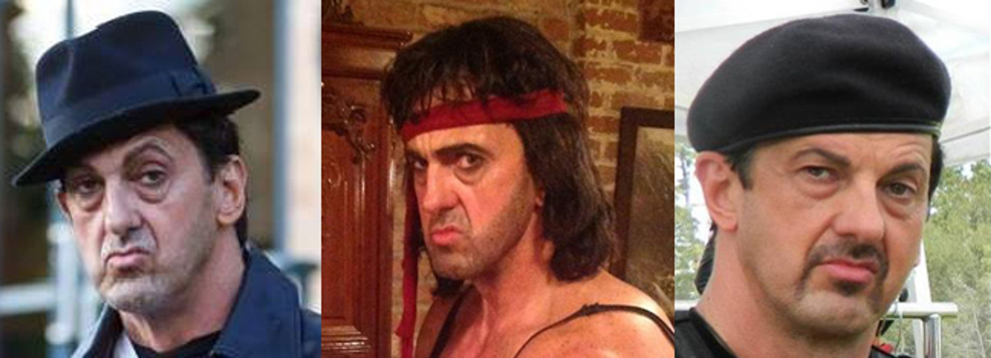 Cover photo of Sylvester Stallone impersonator
