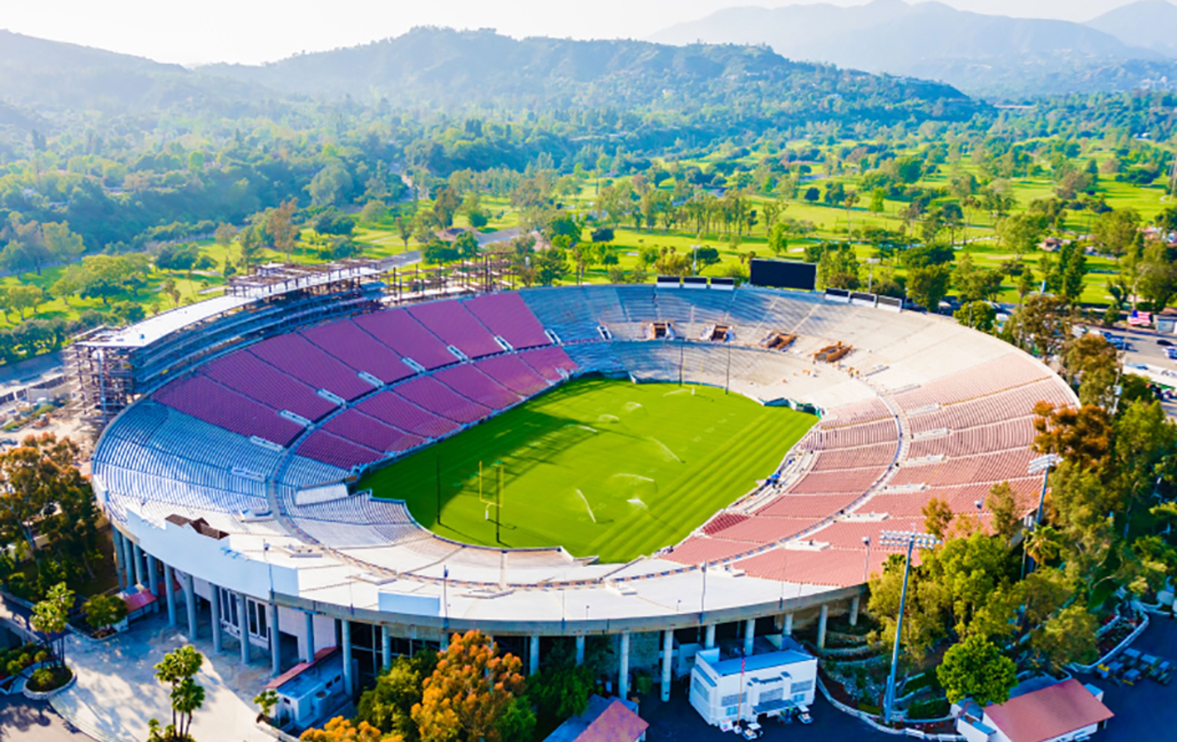 Cover photo of Rose Bowl Stadium