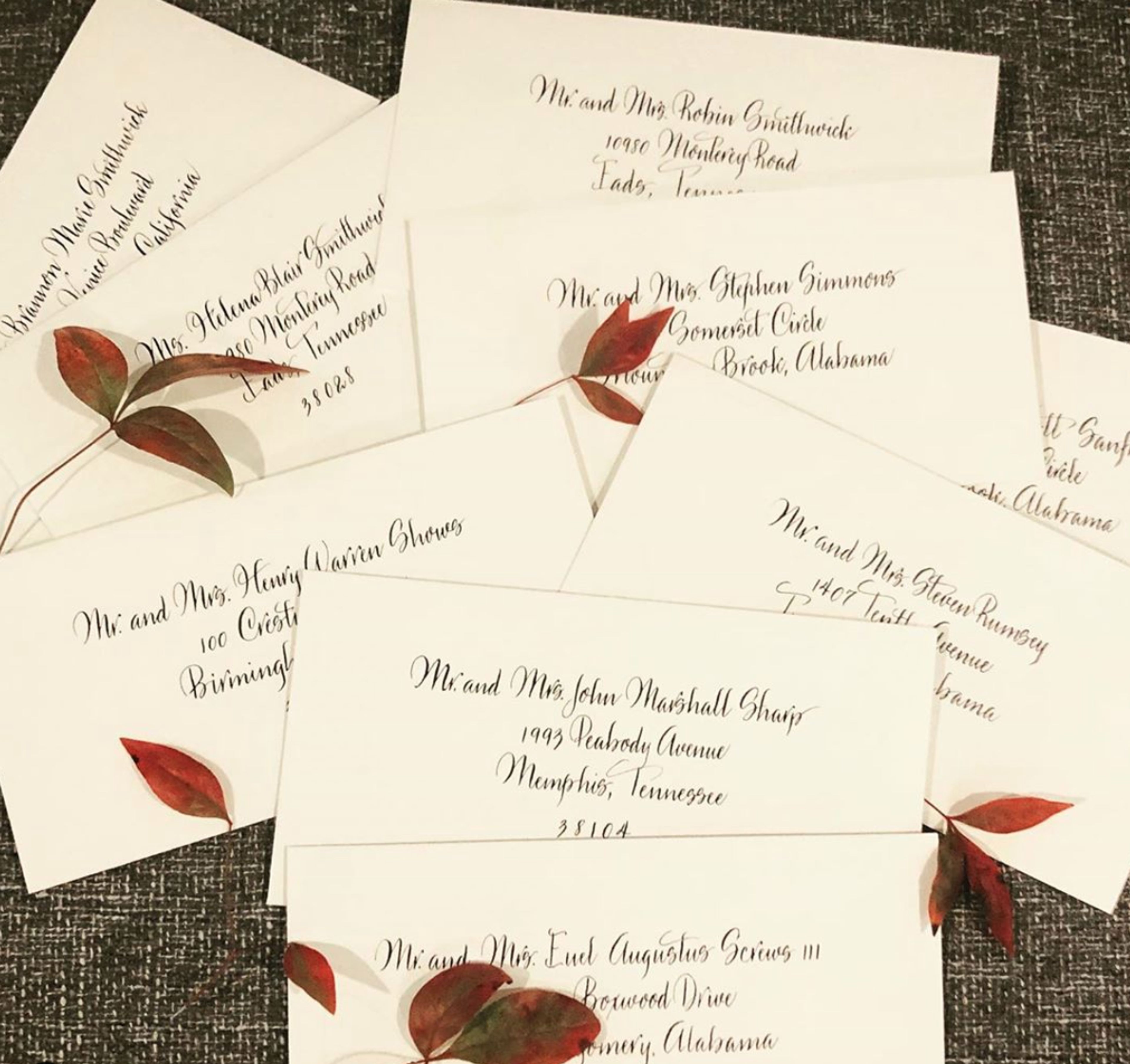 Cover photo of Lowry Hill Calligraphy