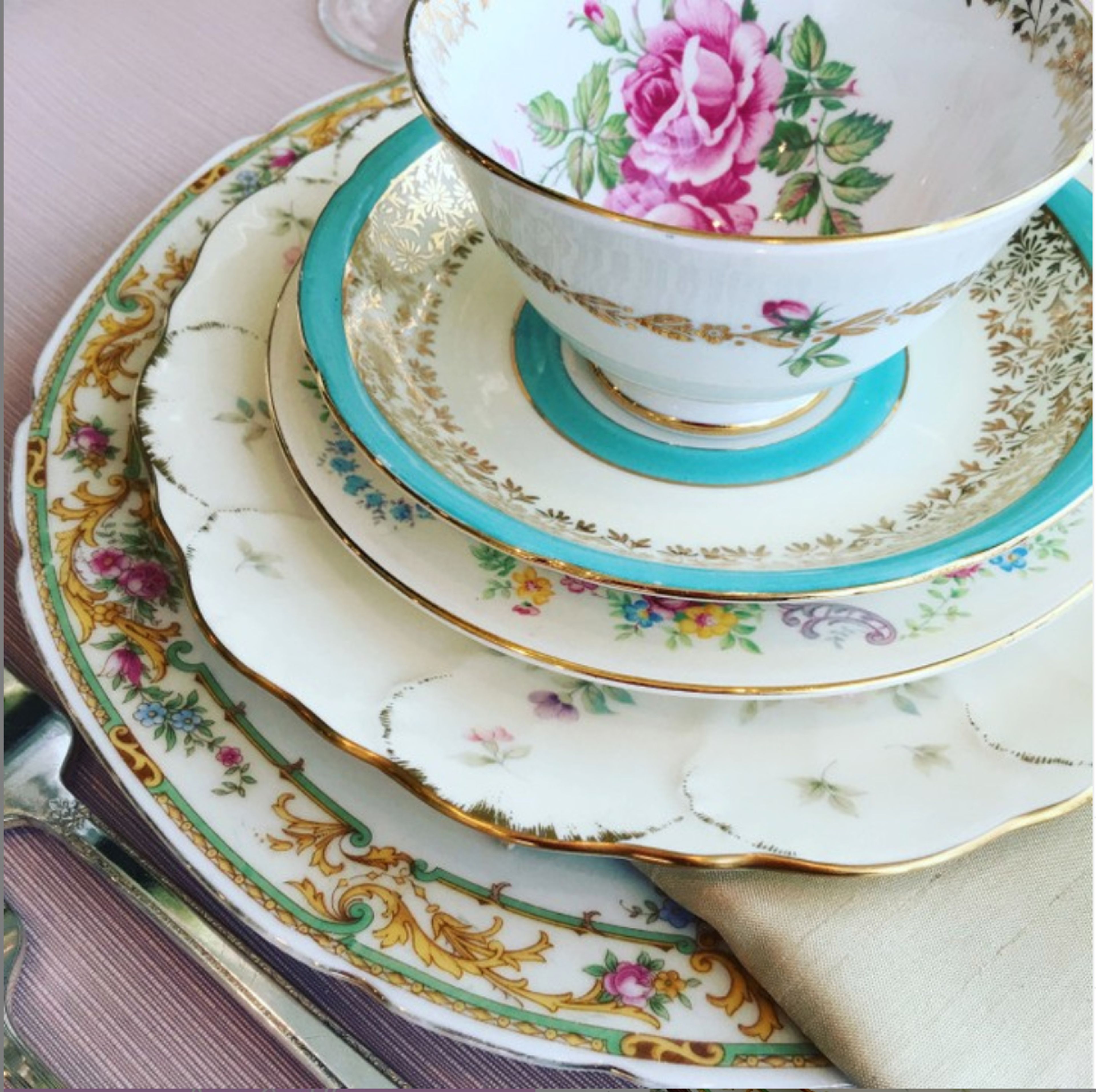Cover photo of Something Borrowed Vintage China Rentals