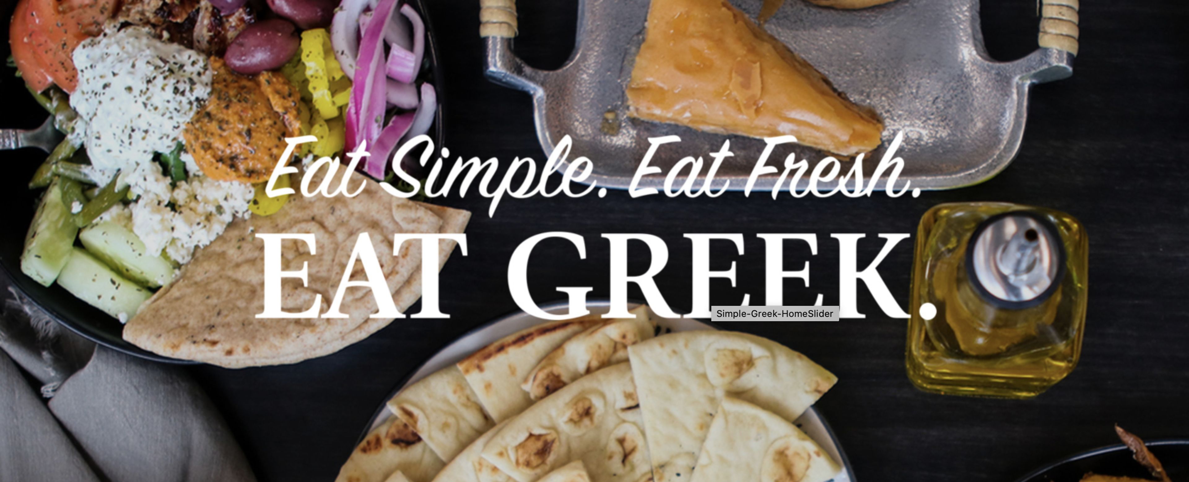 Cover photo of The Simple Greek