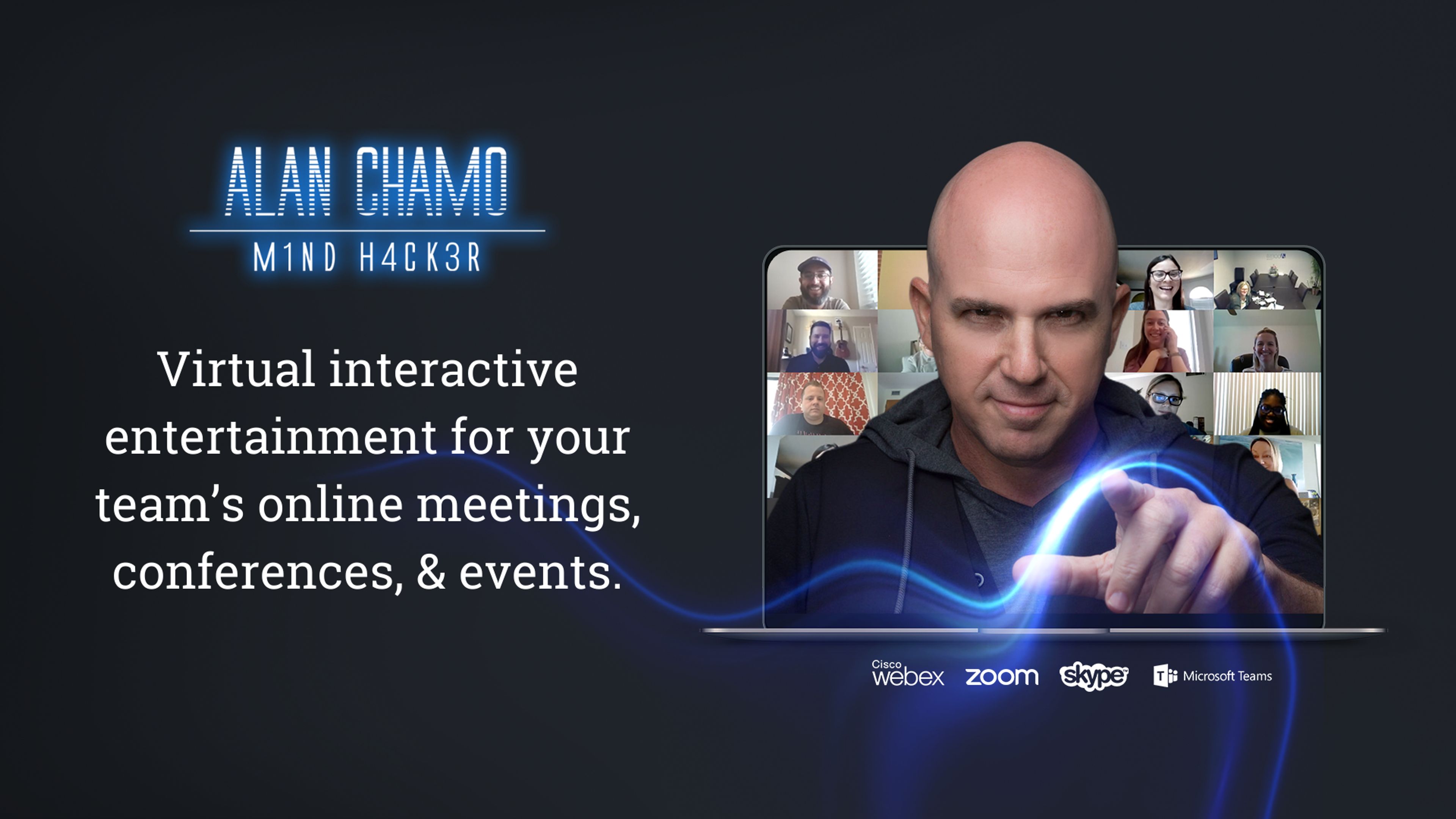 Cover photo of Alan Chamo Master of Mentalism