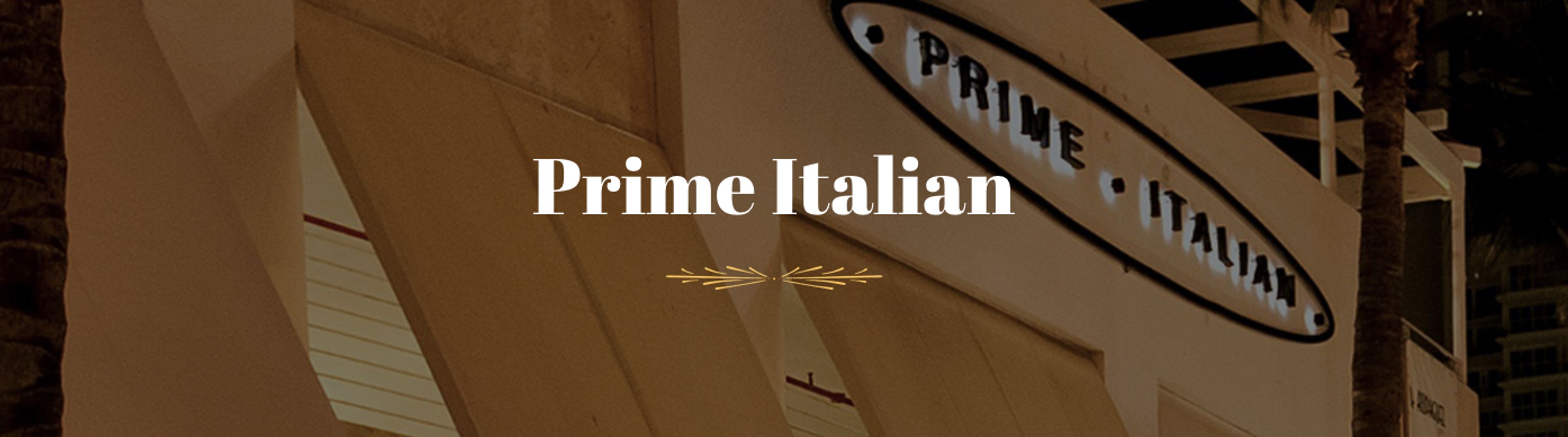 Cover photo of Prime Italian