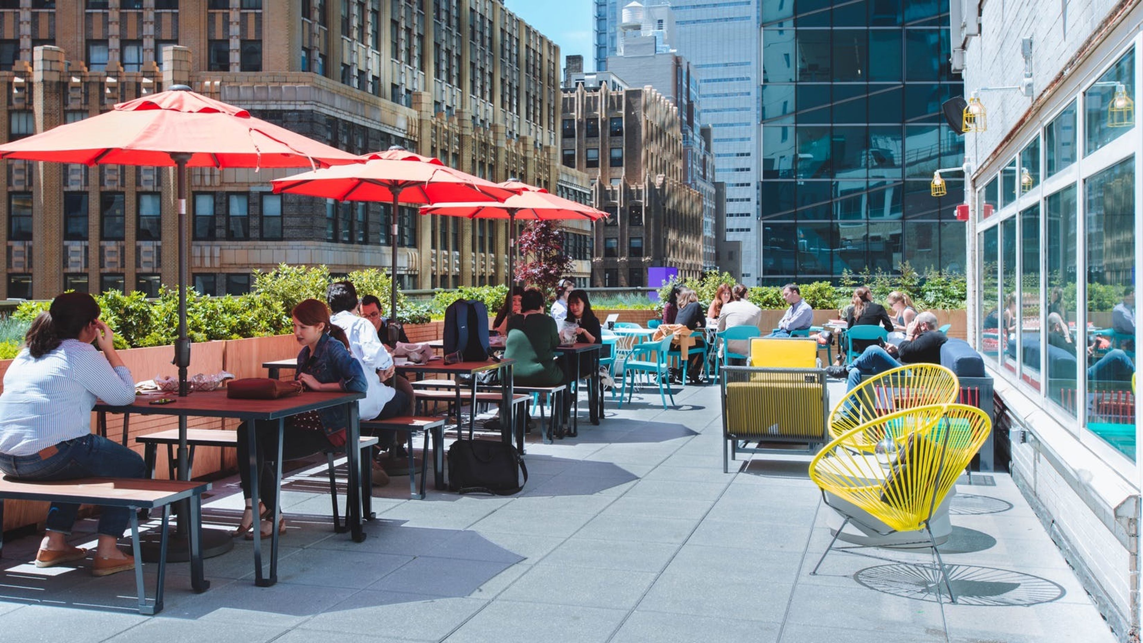 Cover photo of The Commons + Terrace at Times Square by WeWork