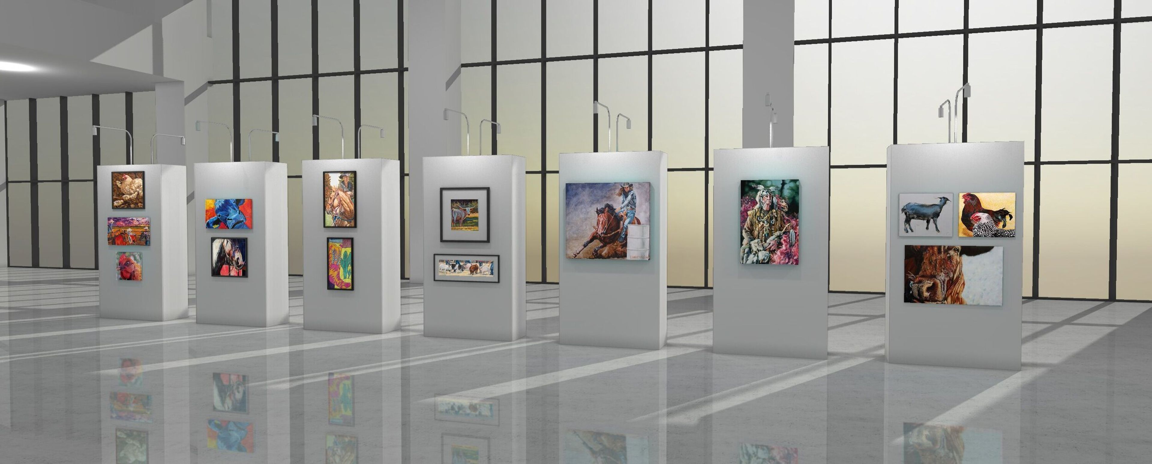 Cover photo of Portable Gallery Walls