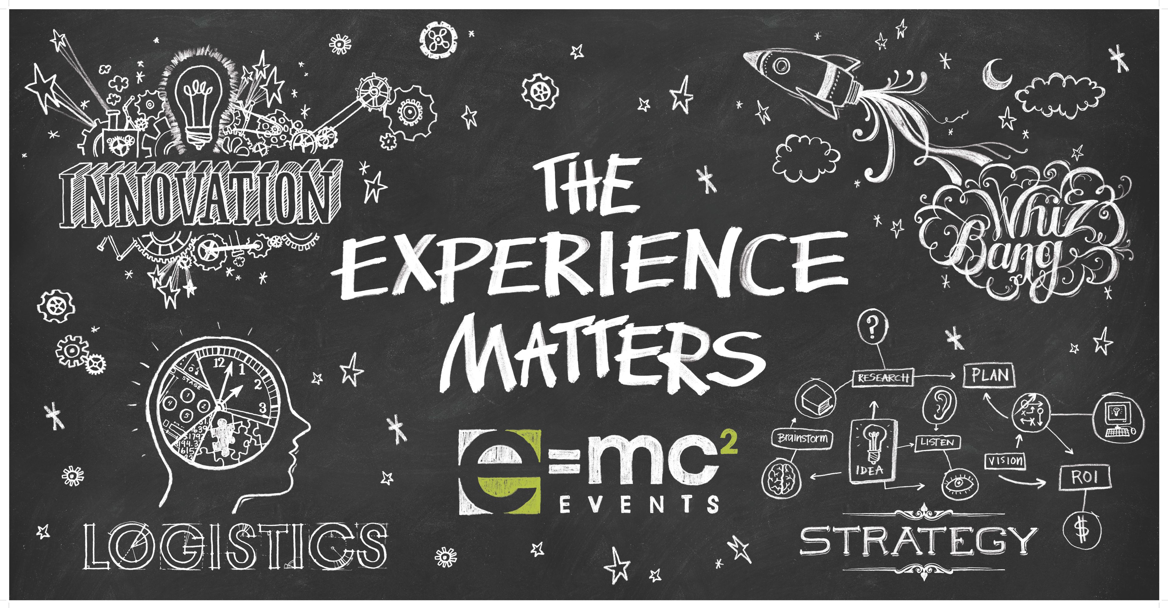 Cover photo of e=mc² events