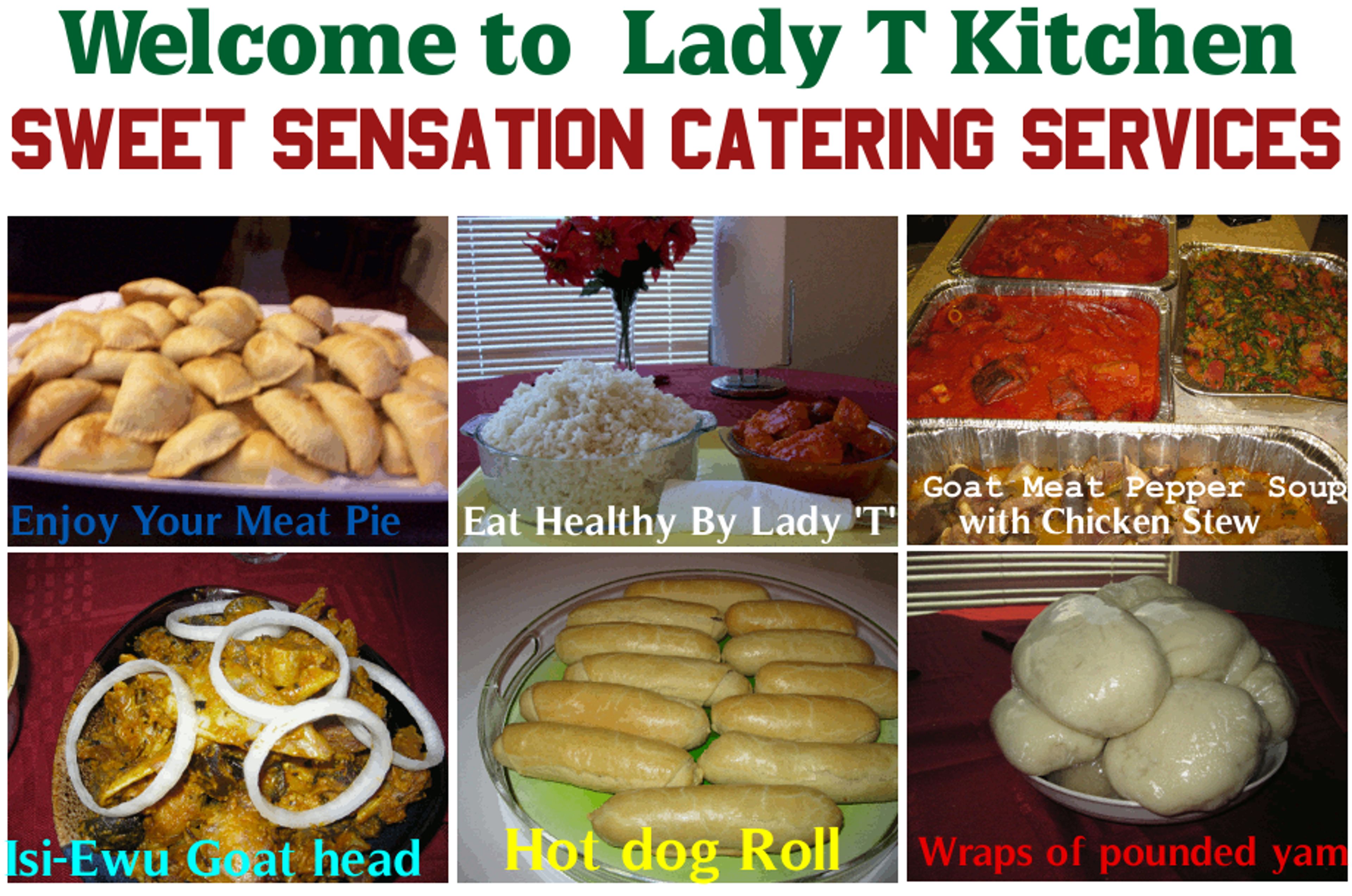 Cover photo of Lady T Sweet Sensation Catering Services