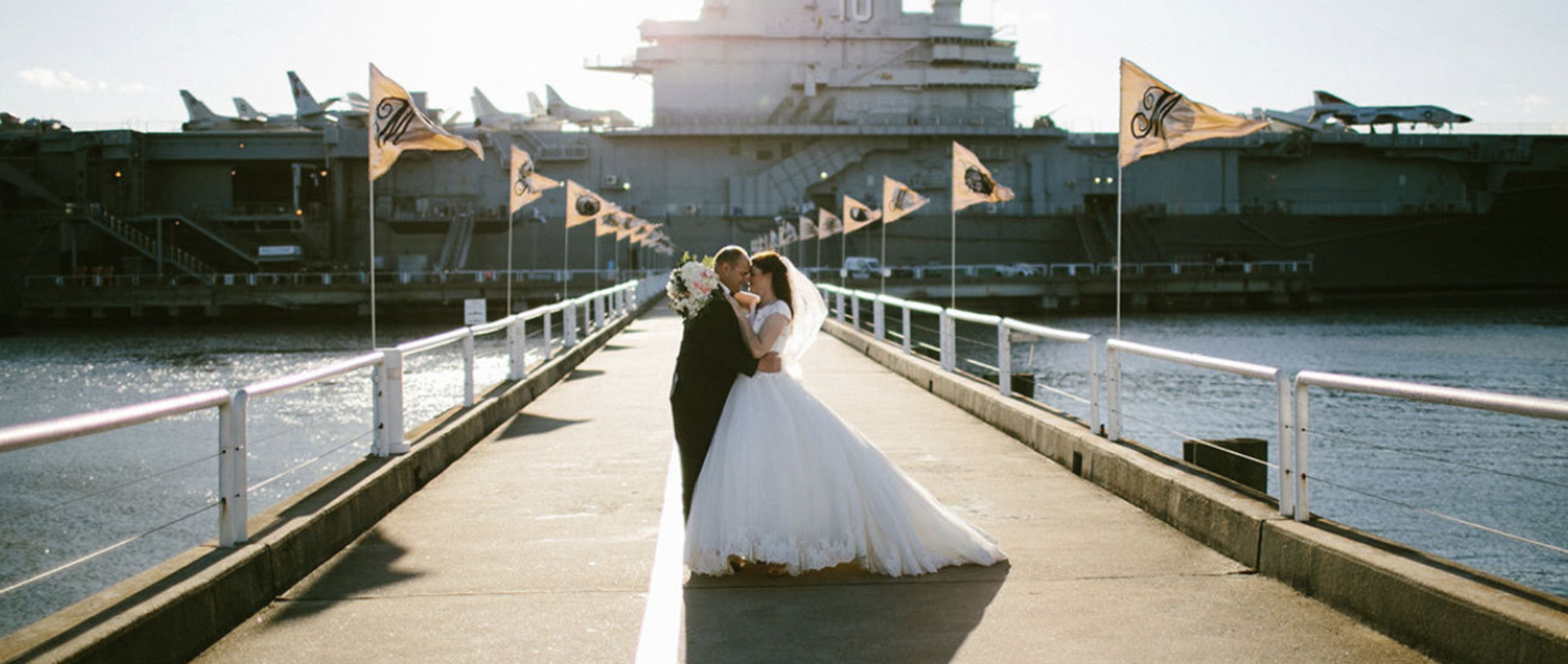 Cover photo of USS Yorktown at Patriot's Point