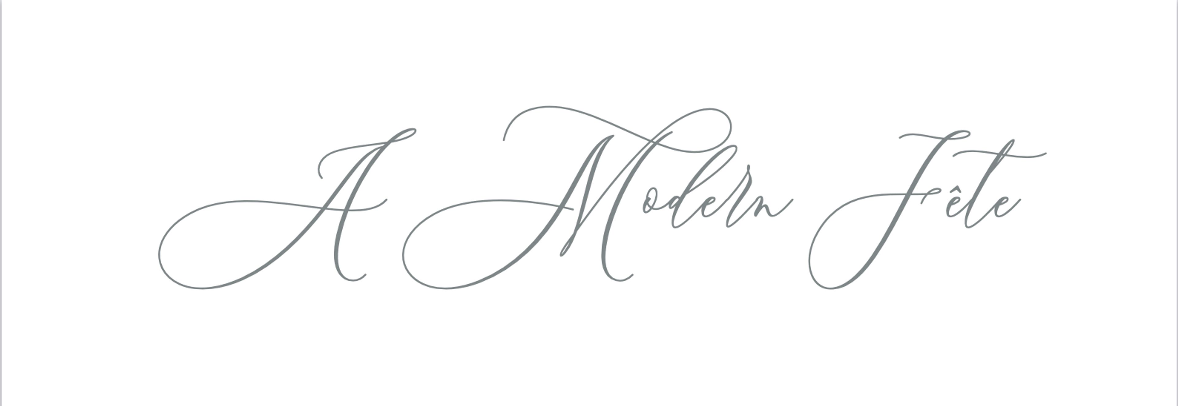 Cover photo of A Modern Fete