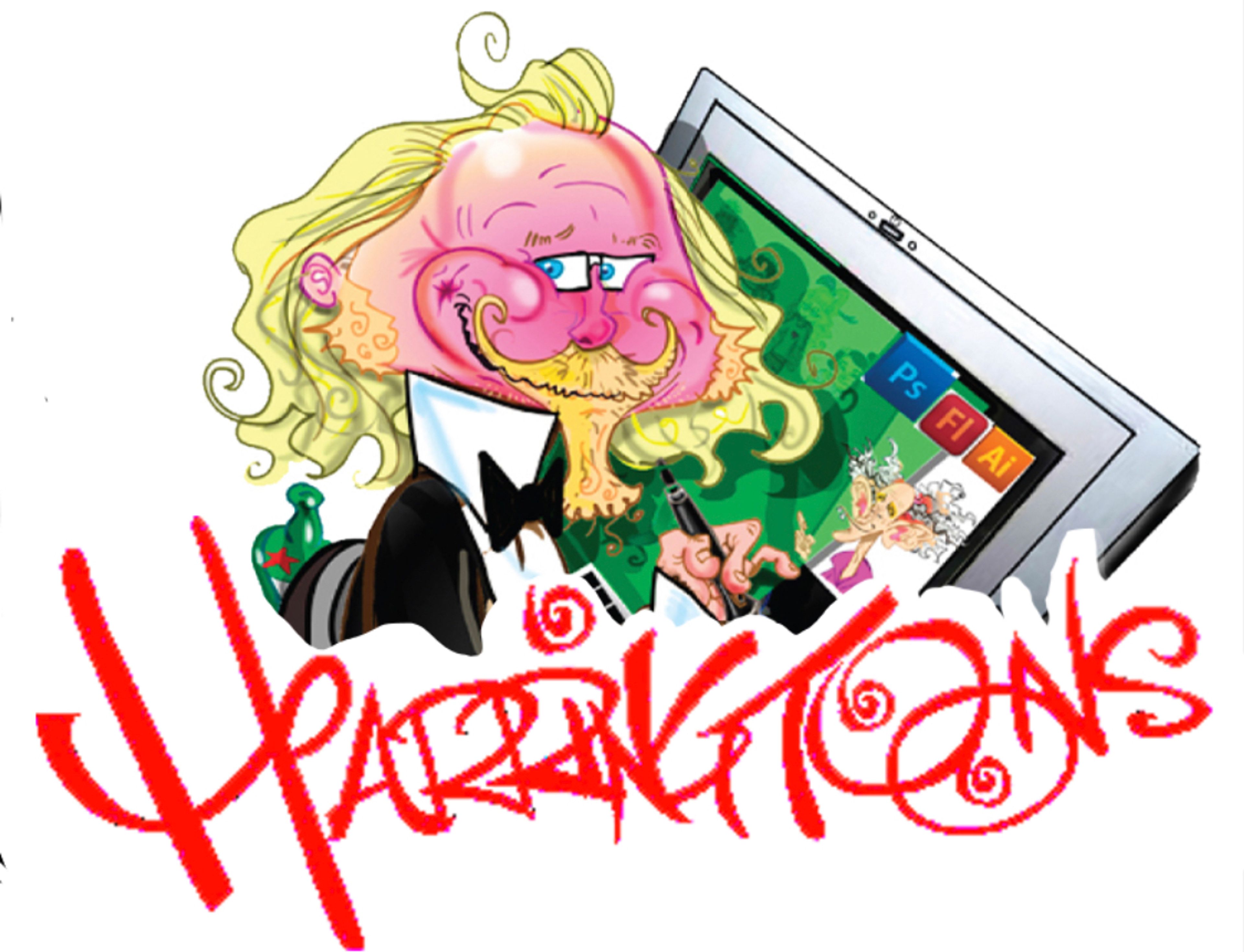 Cover photo of Harringtoons Caricatures and Cartoonist