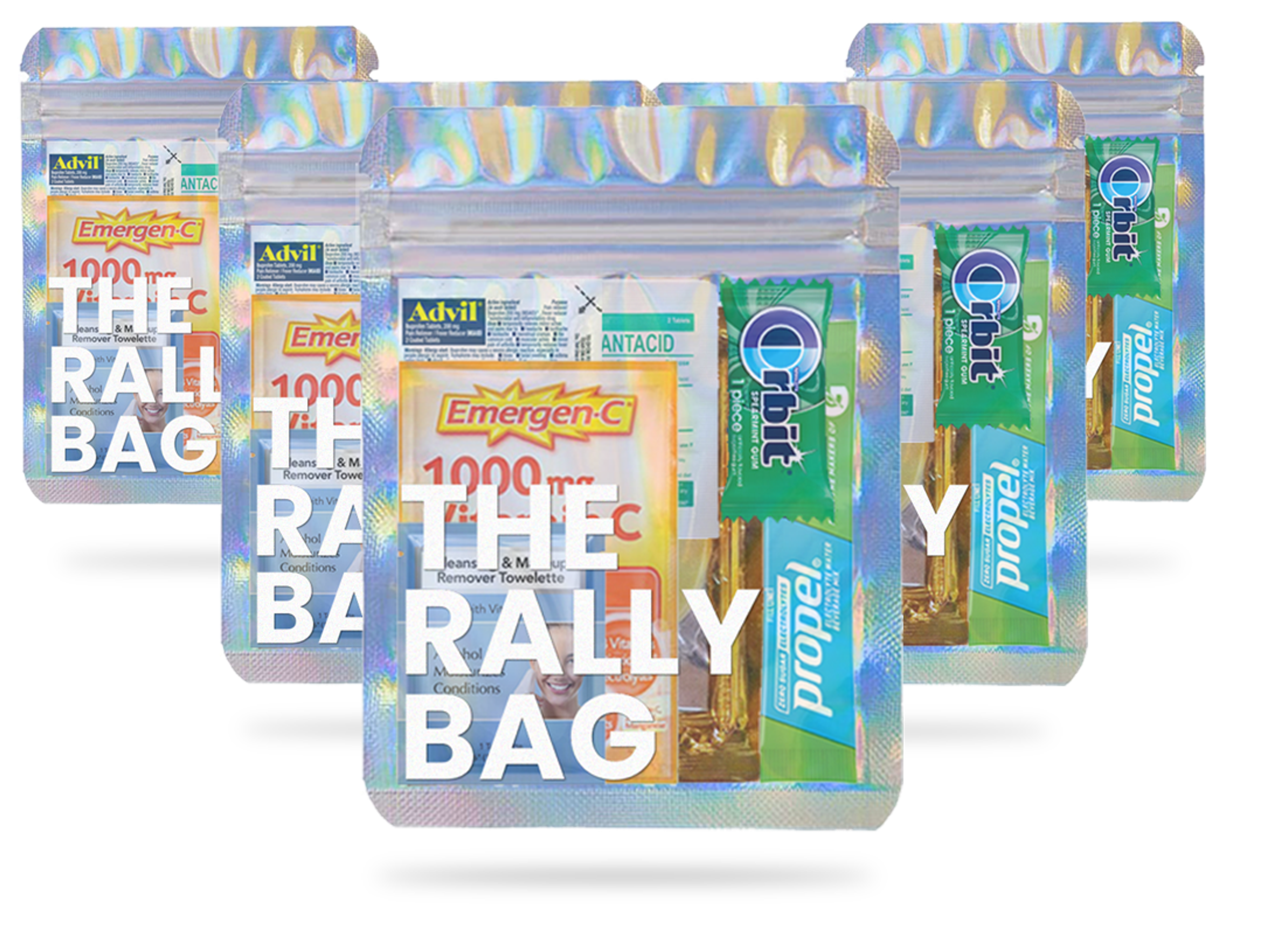 Cover photo of Rally Bag Hangover Kits