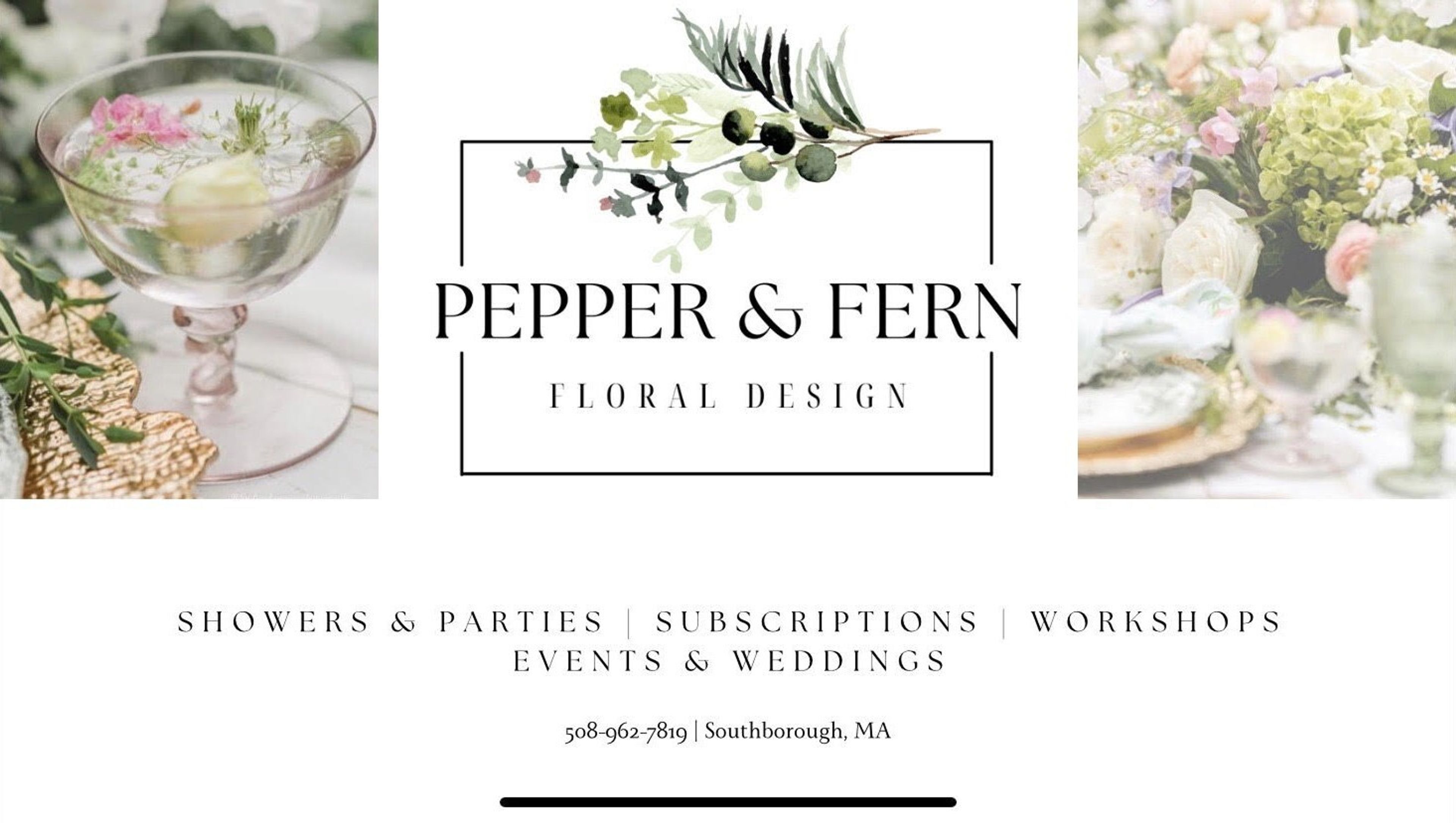 Cover photo of Pepper & Fern Floral Design