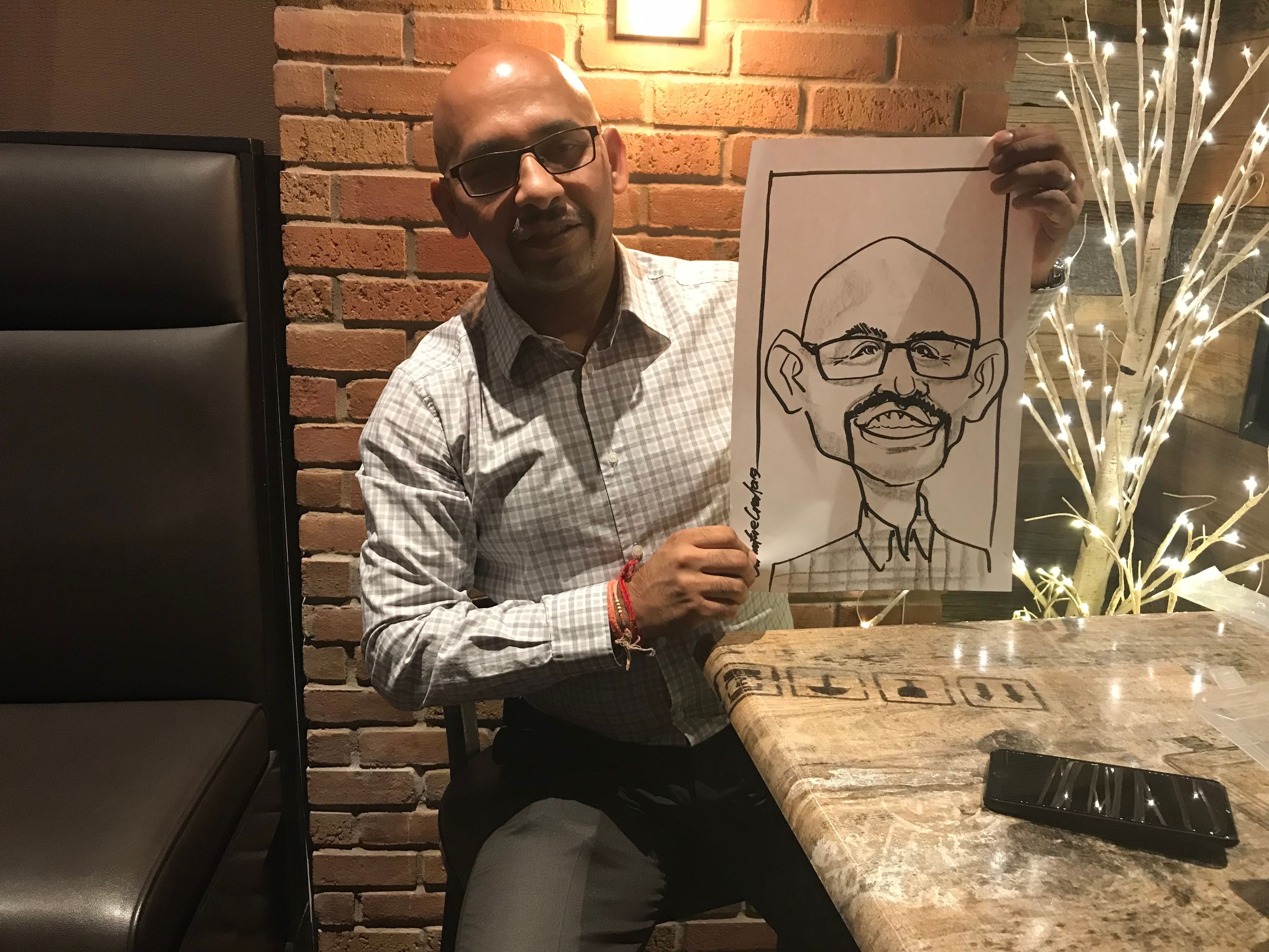 Cover photo of caricature creators