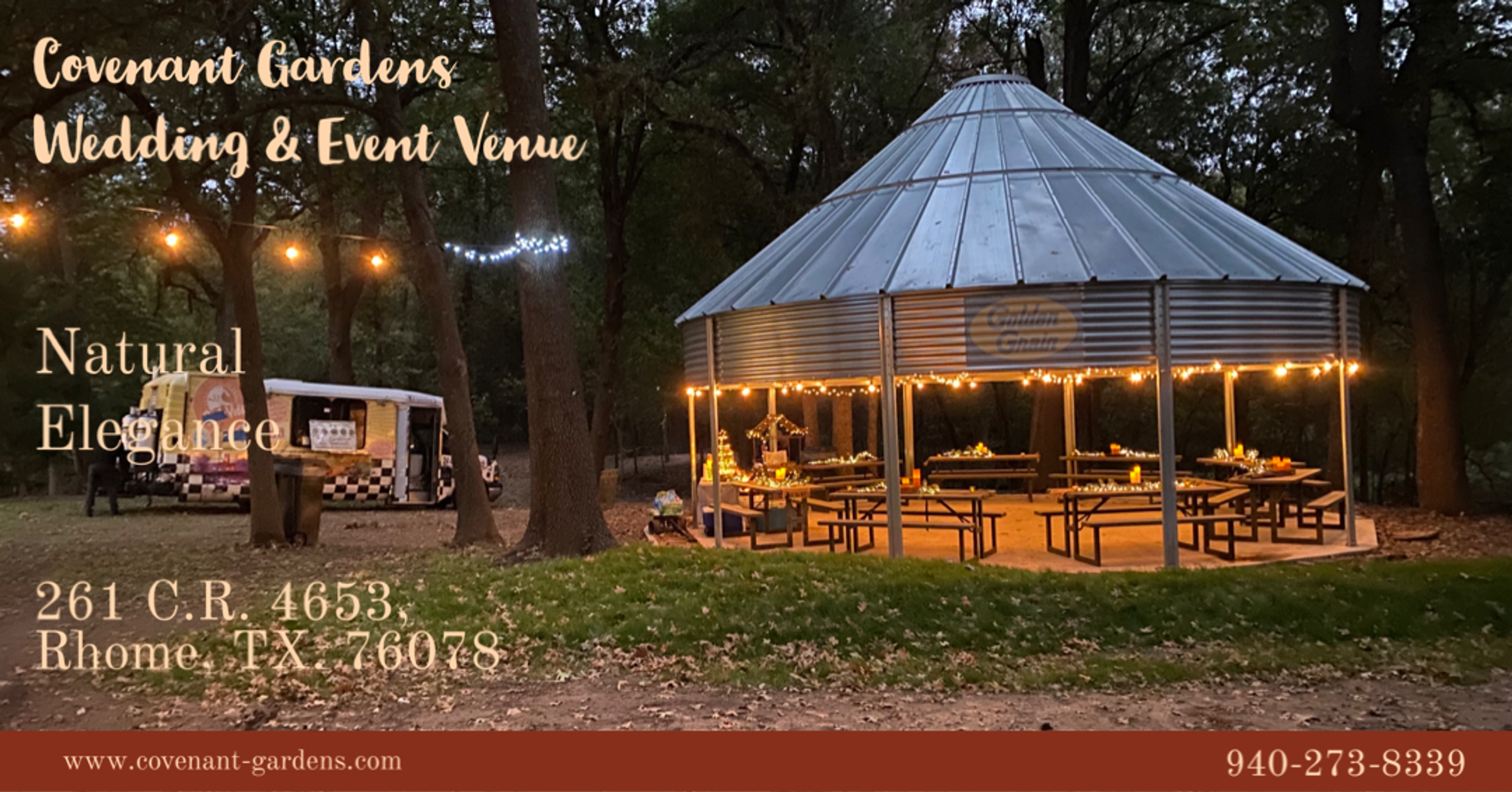 Cover photo of Covenant Gardens Wedding & Event Venus