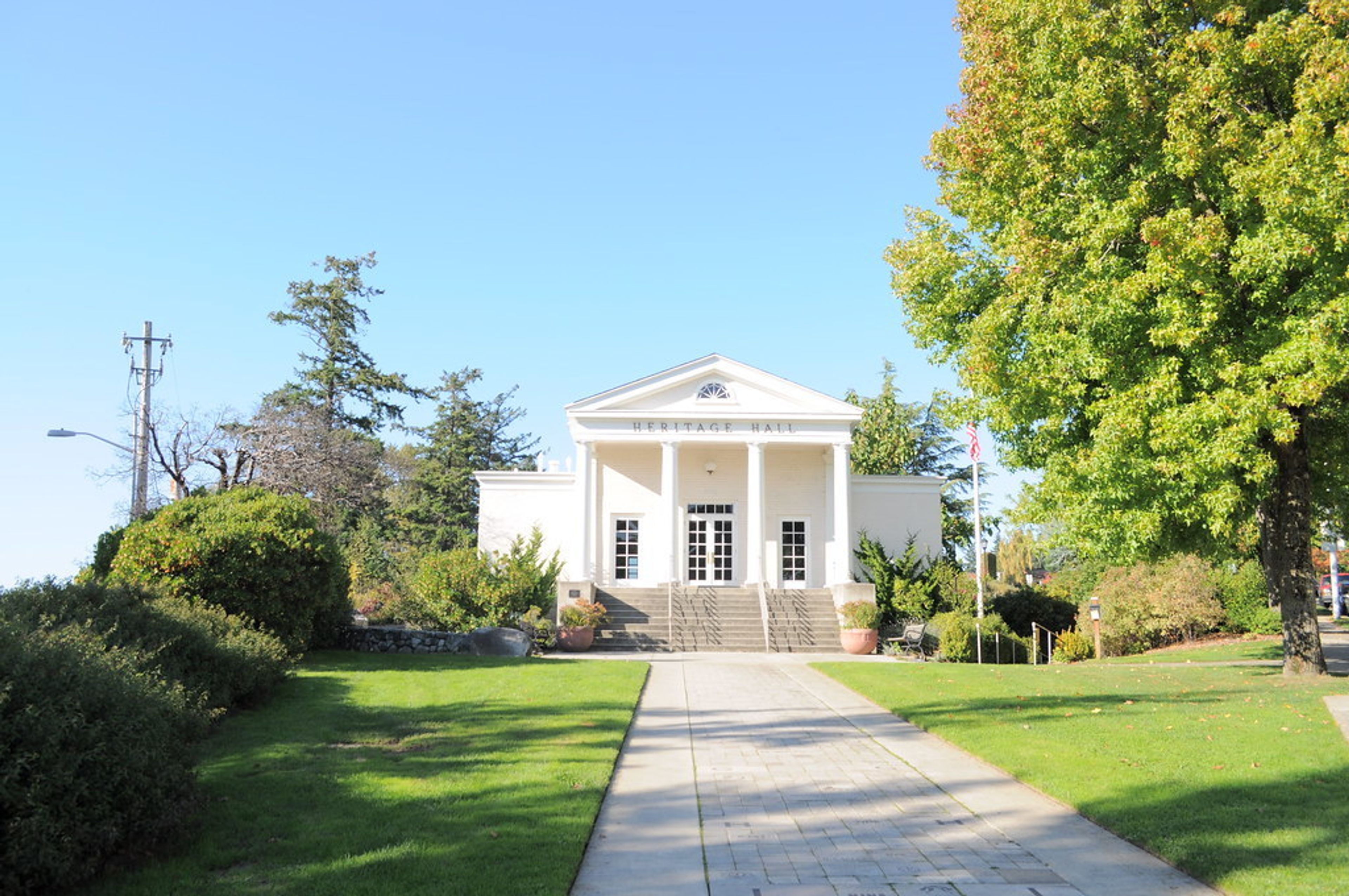 Cover photo of Heritage Hall and Centennial Gardens