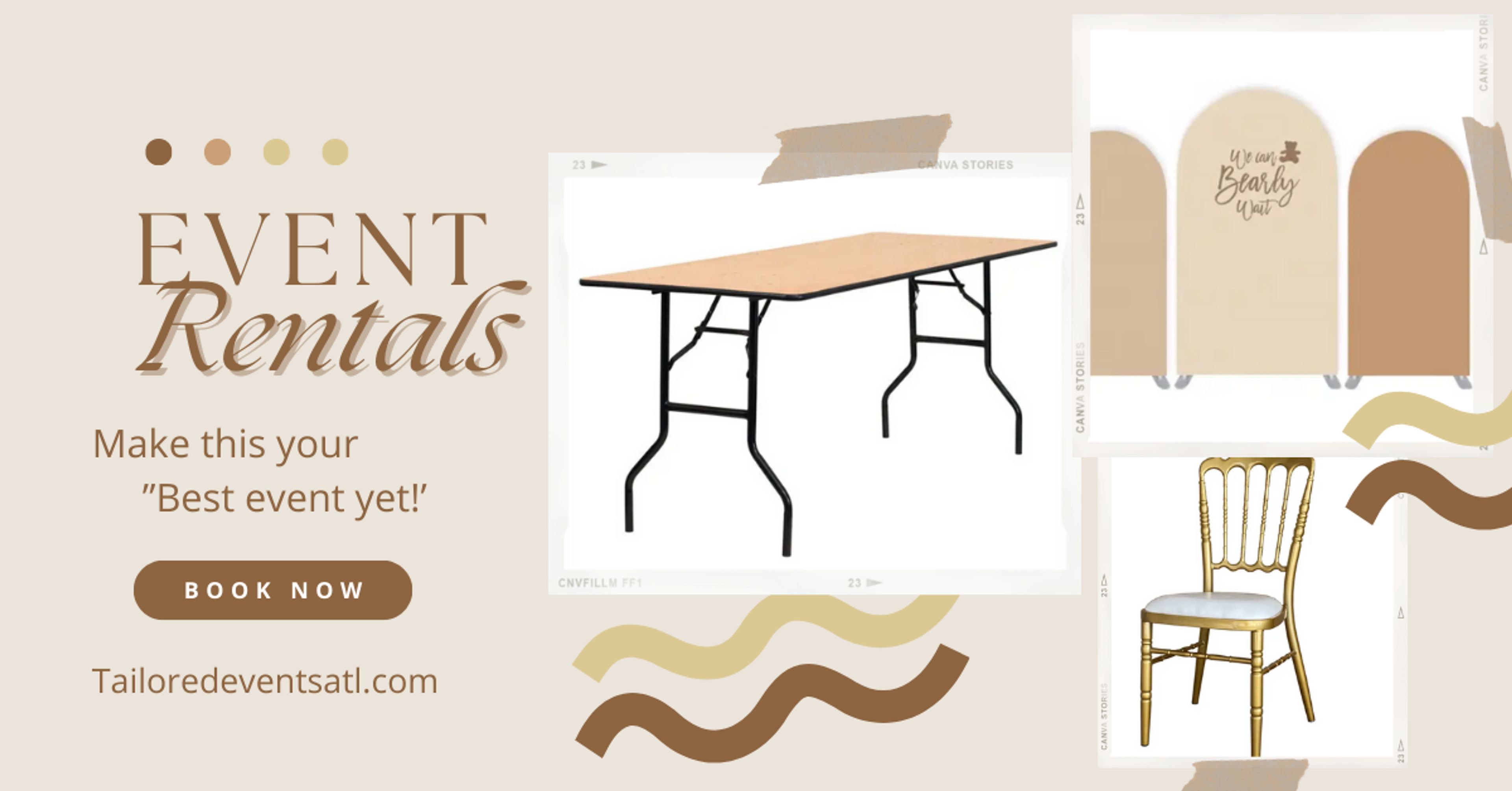 Cover photo of Tailored Events Co.