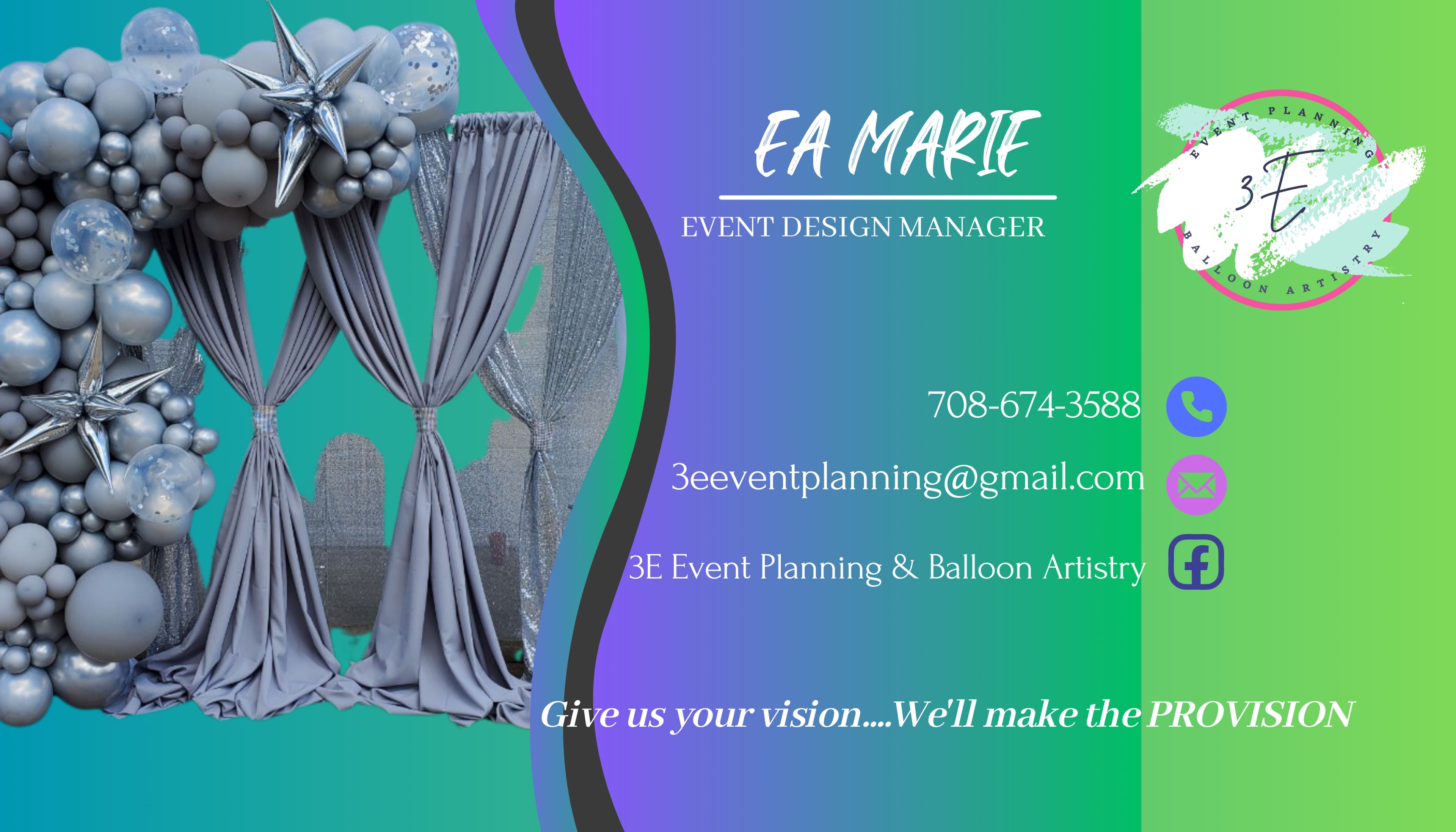 Cover photo of 3E Event Planning &Balloon Artistry