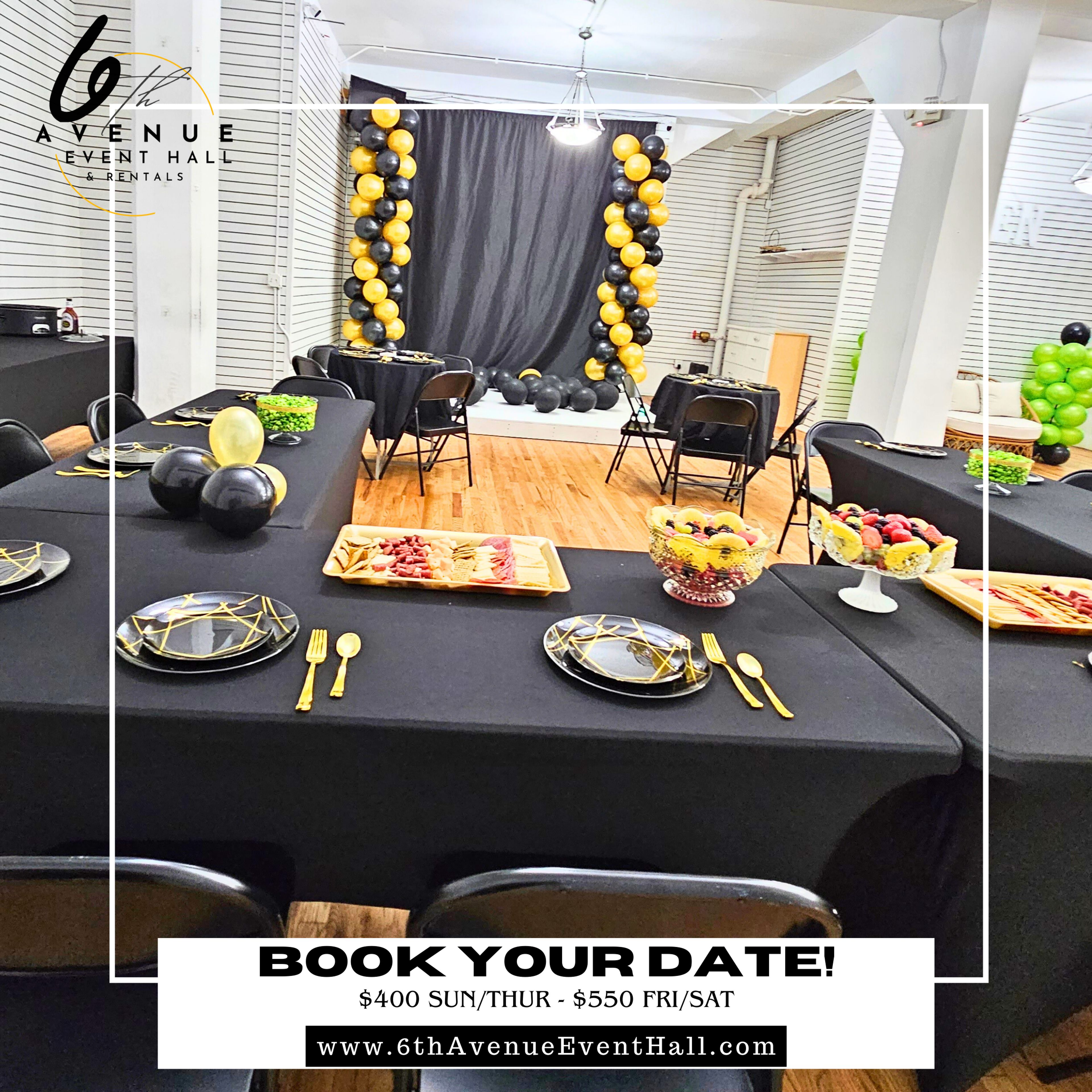Cover photo of 6th Avenue Event Hall & Rentals