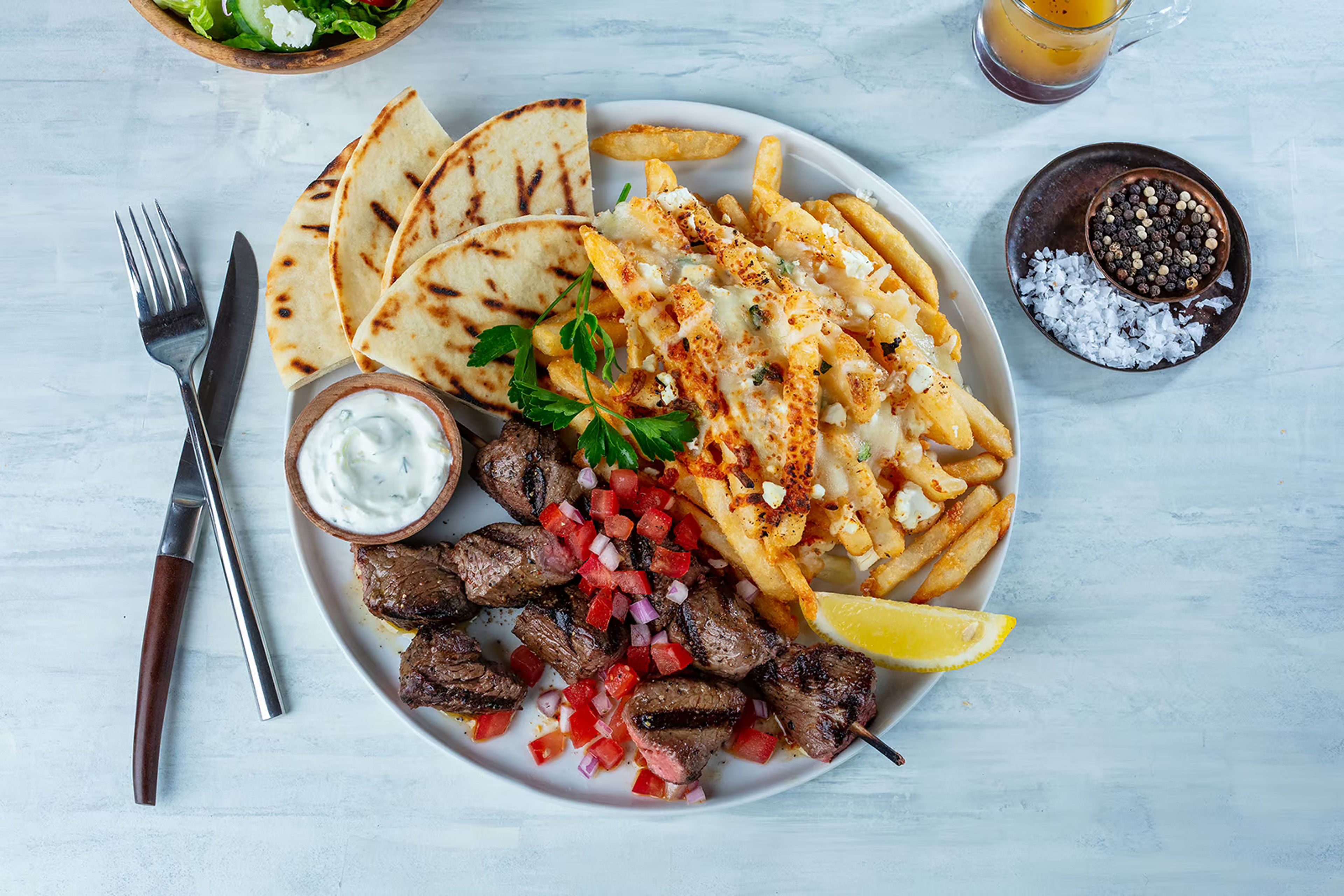 Cover photo of The great greek mediterranean grill