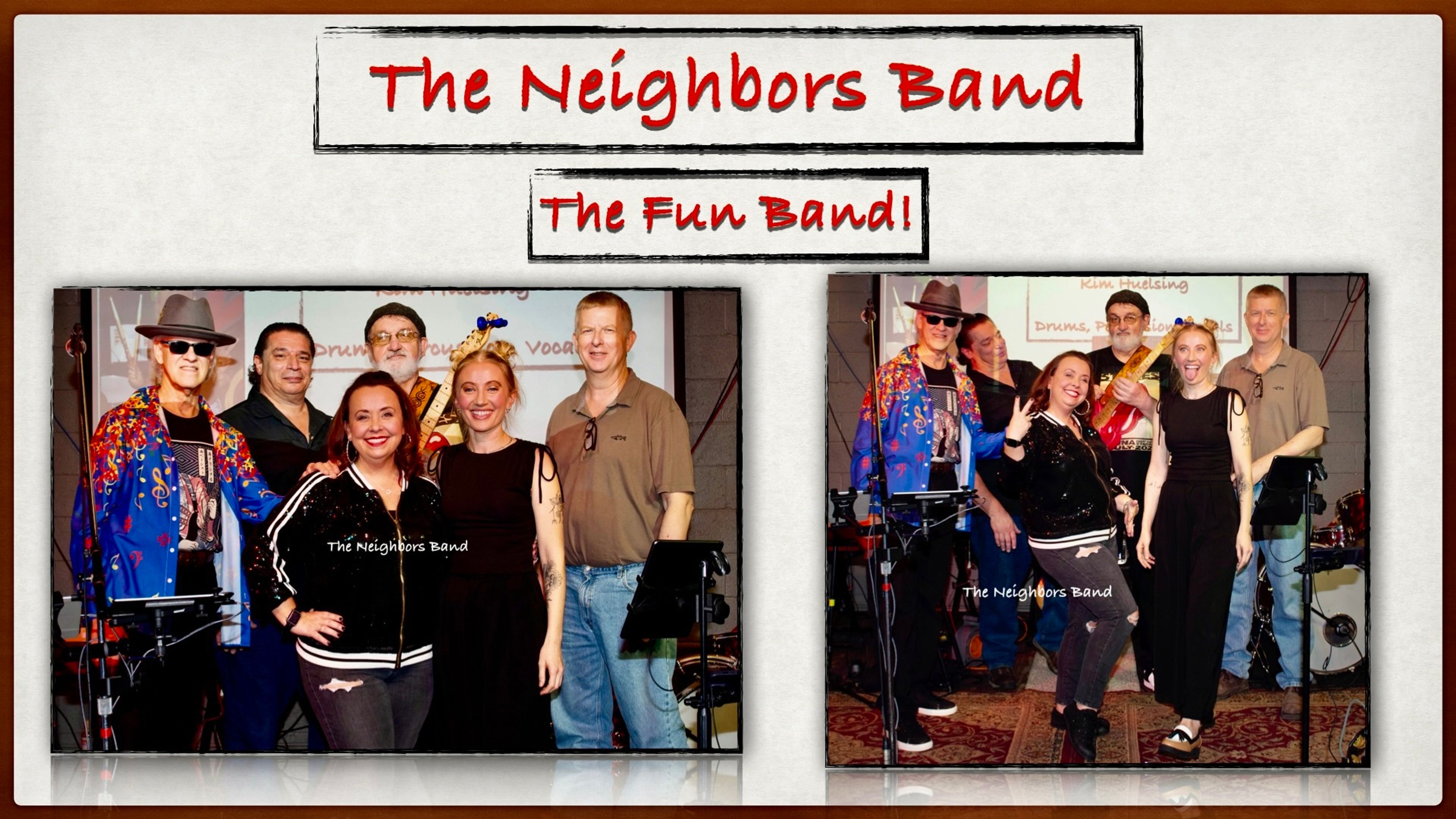 Cover photo of The Neighbors Band