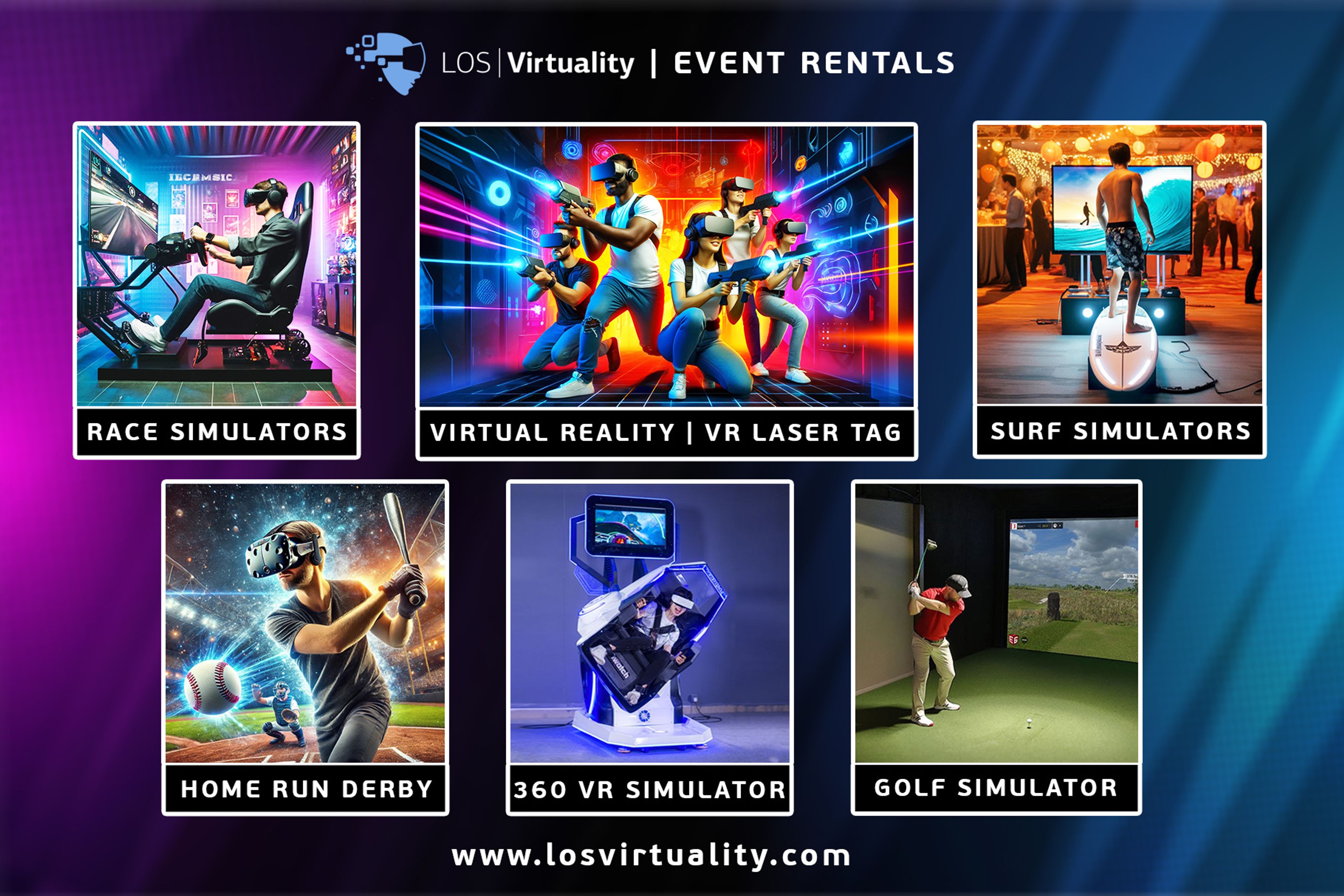 Cover photo of Los Virtuality - Virtual Reality Rental