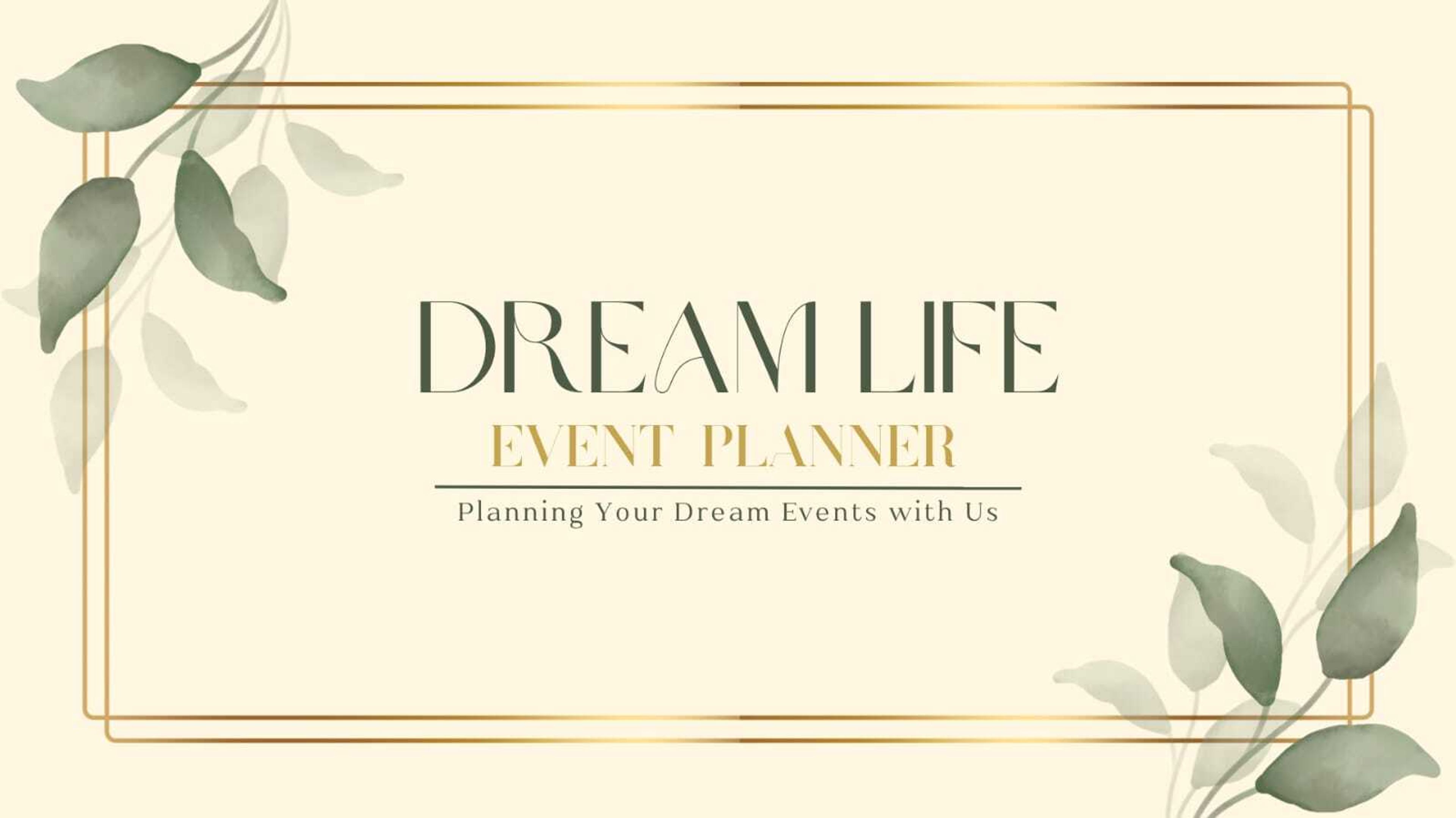 Cover photo of DREAM LIFE EVENTS