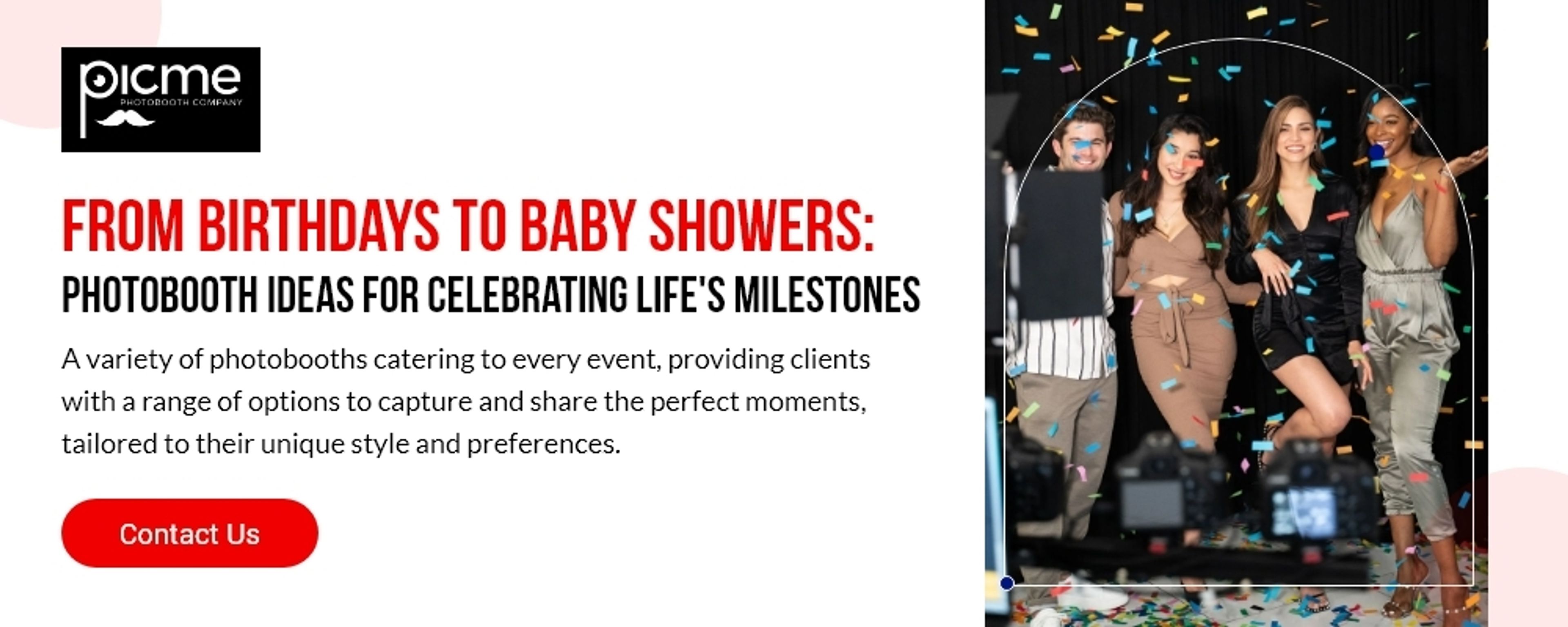 Cover photo of PicMe Photo Booth Co