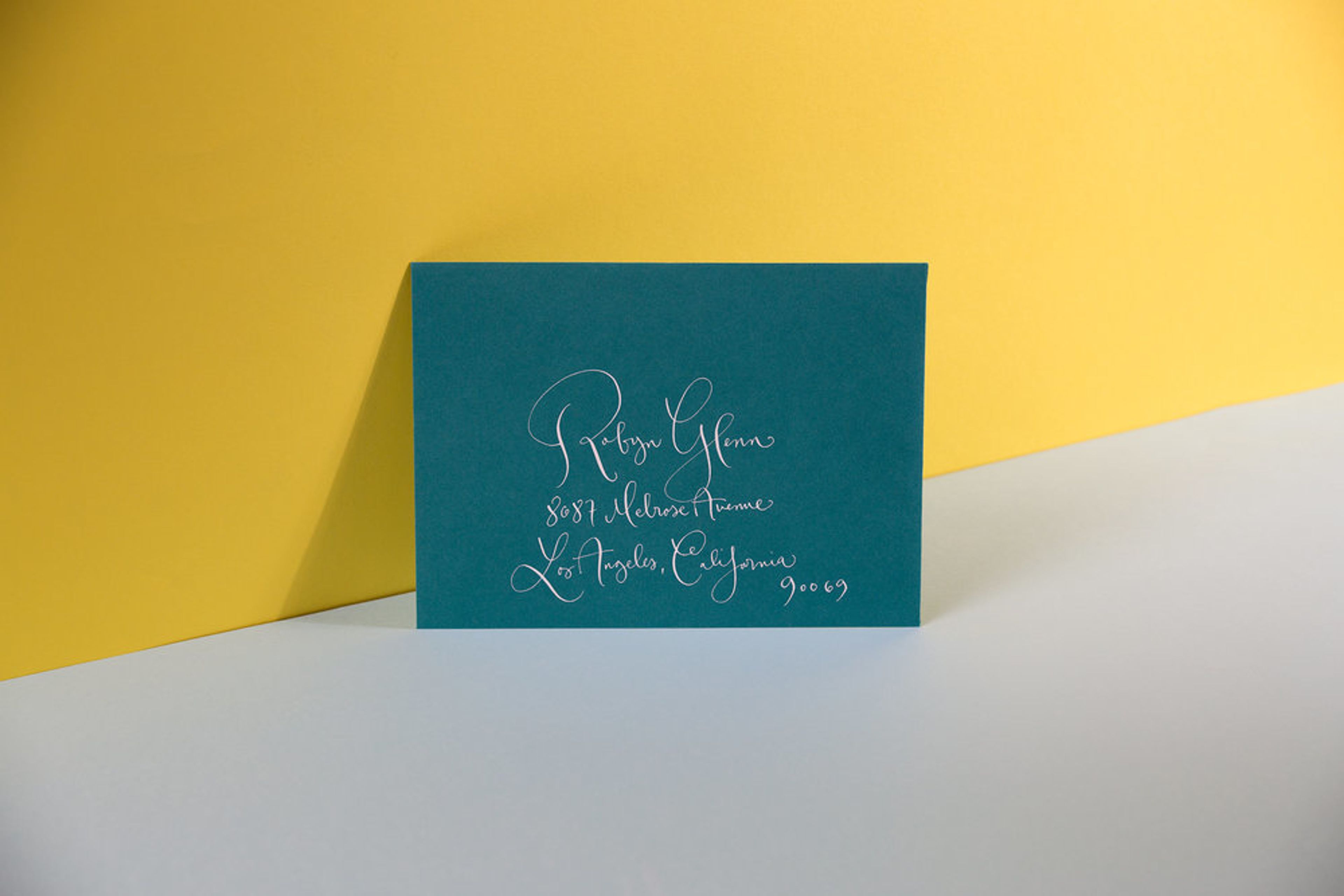 Cover photo of Kathryn Murray Calligraphy